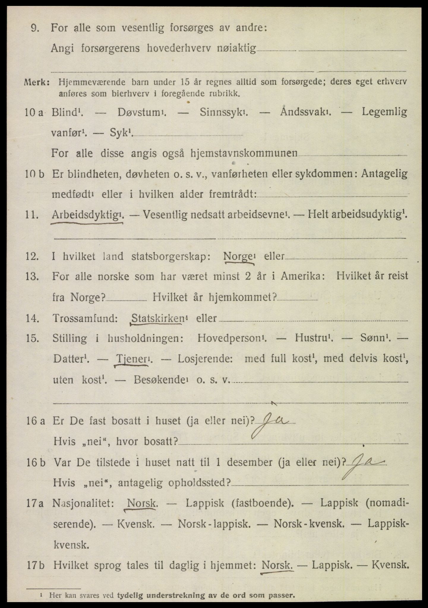 SAT, Folketelling 1920 for 1753 Foldereid herred, 1920, s. 1501