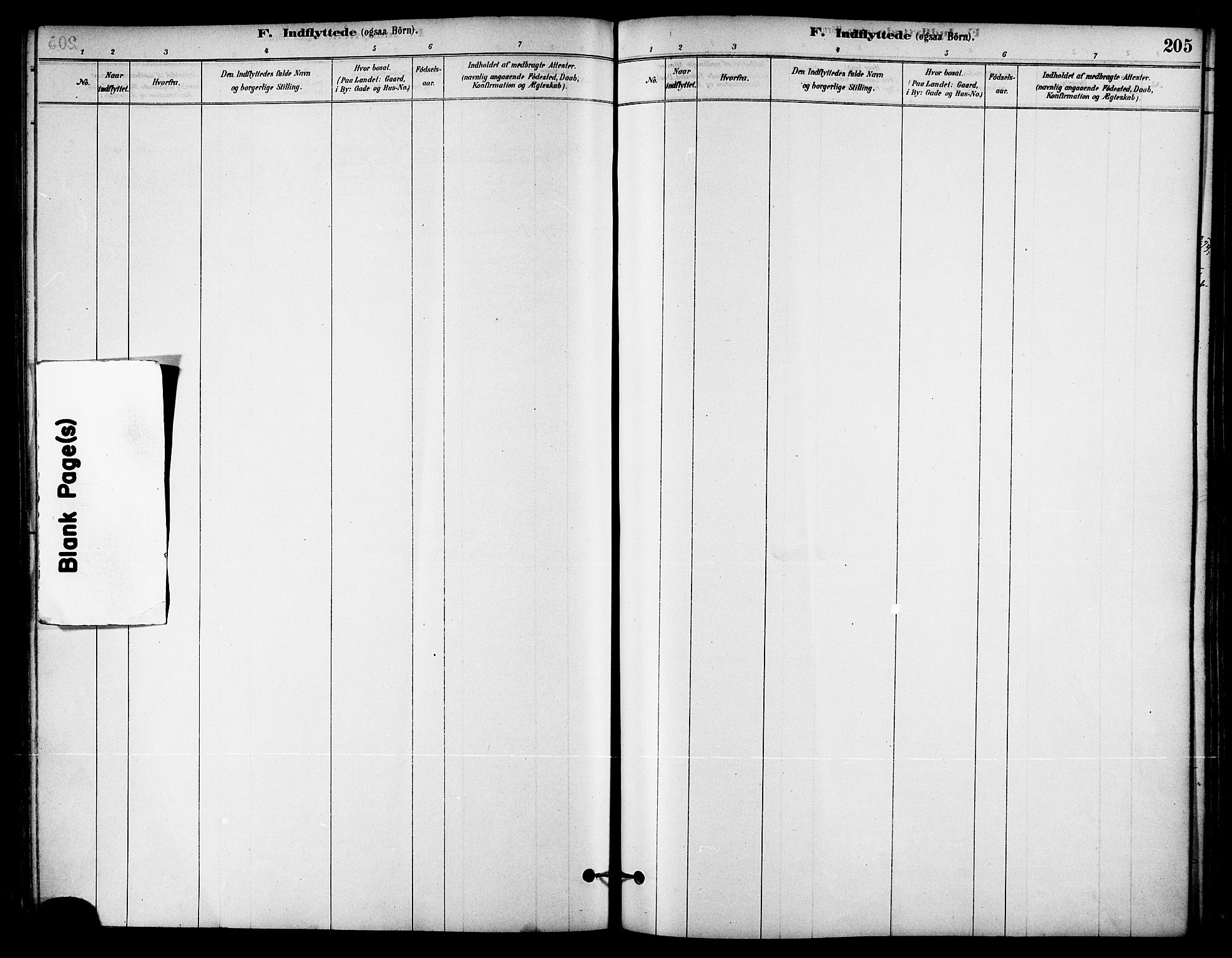 Ministerialprotokoller, klokkerbøker og fødselsregistre - Nordland, AV/SAT-A-1459/823/L0325: Ministerialbok nr. 823A02, 1878-1898, s. 205