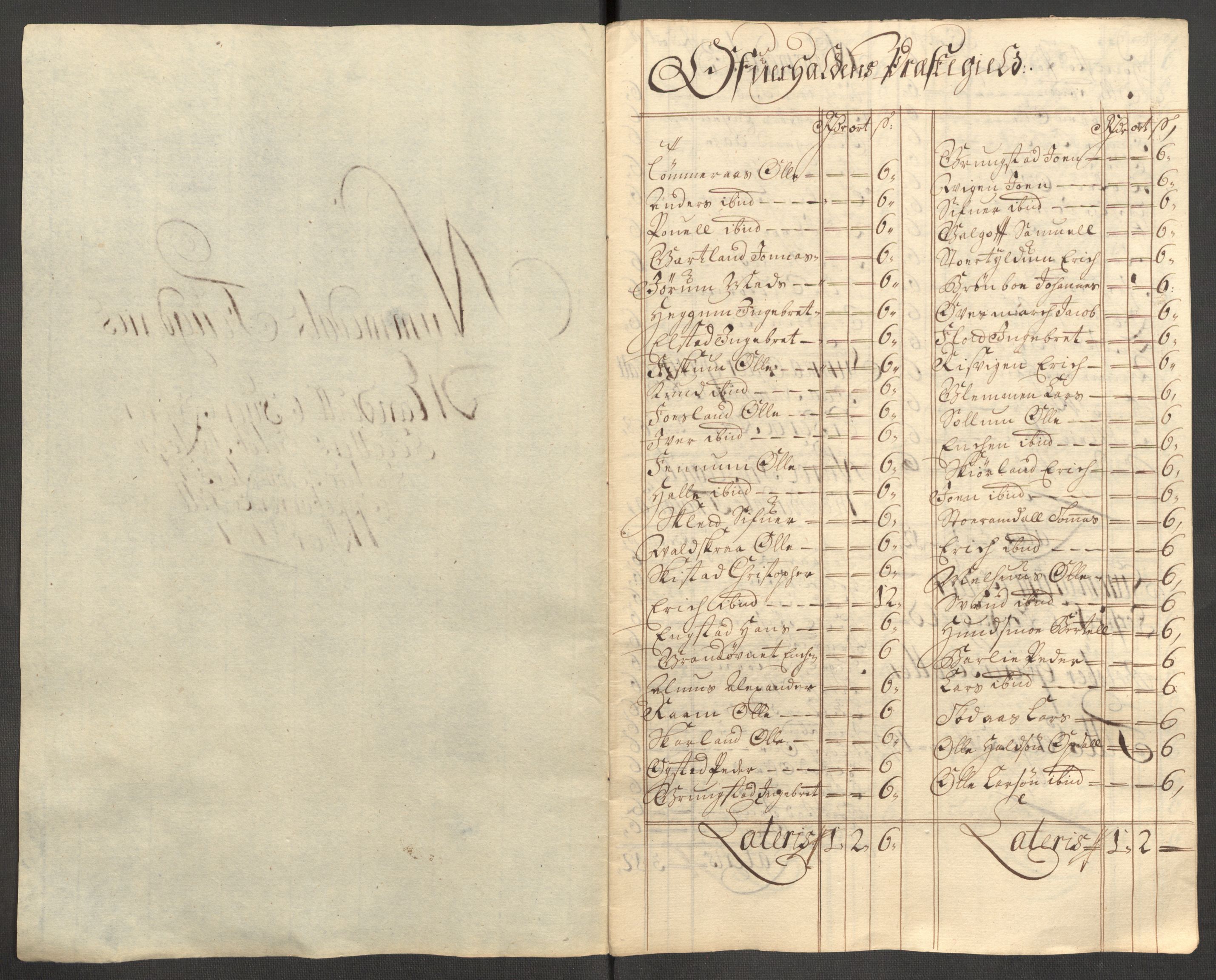 Rentekammeret inntil 1814, Reviderte regnskaper, Fogderegnskap, RA/EA-4092/R64/L4430: Fogderegnskap Namdal, 1707-1708, s. 110