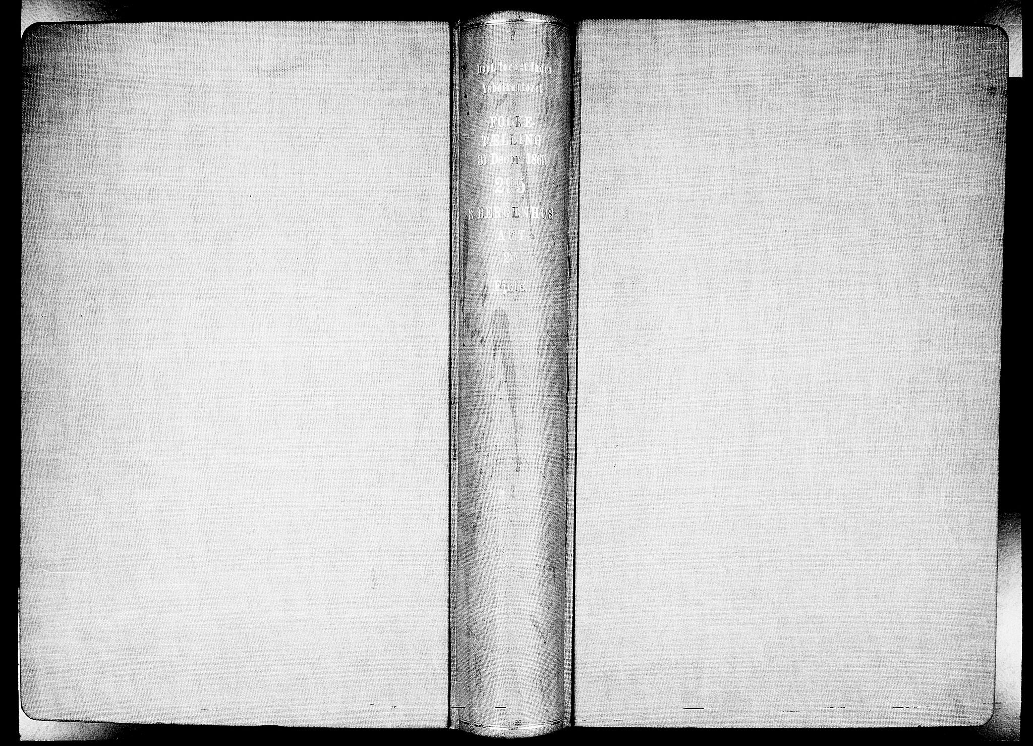 RA, Folketelling 1865 for 1246P Fjell prestegjeld, 1865, s. 2