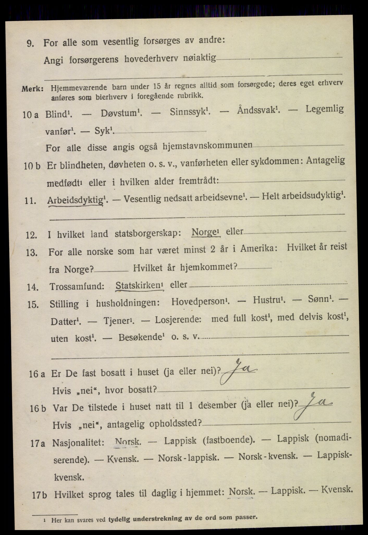SAT, Folketelling 1920 for 1727 Beitstad herred, 1920, s. 3134