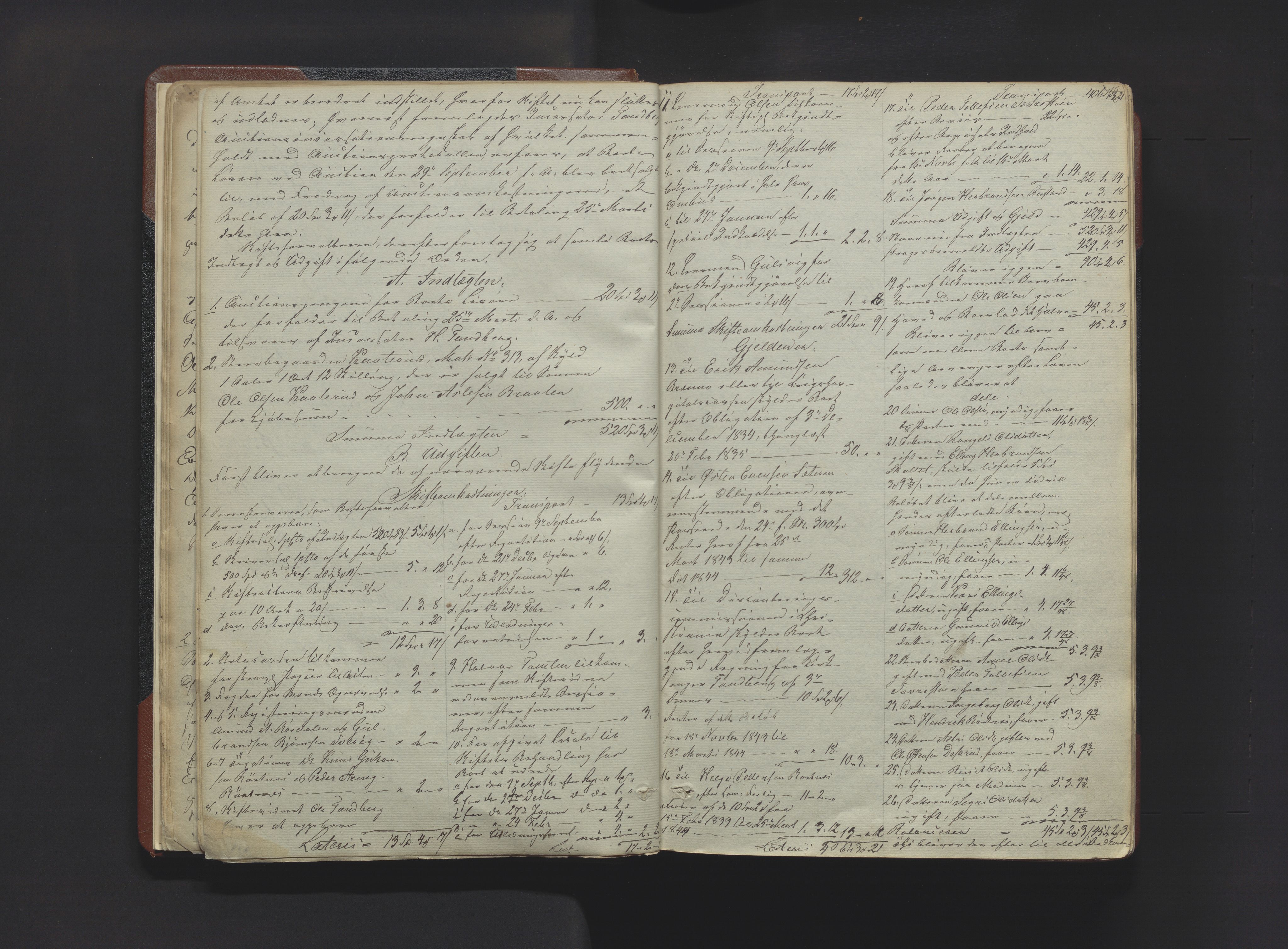 Hallingdal sorenskriveri, AV/SAKO-A-121/H/Hb/Hba/L0005: Skifteprotokoll, 1843-1849, s. 16