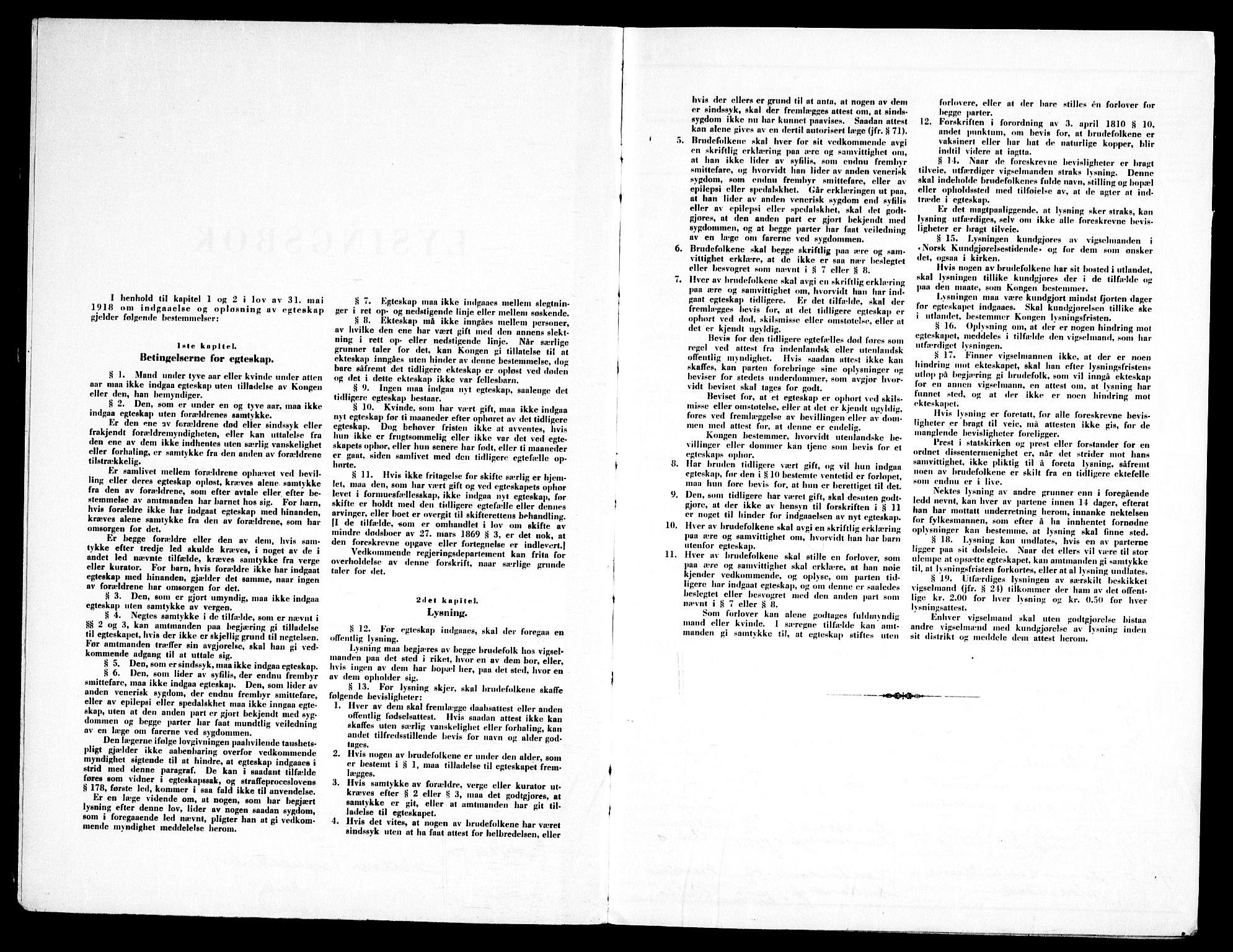 Torshov prestekontor Kirkebøker, AV/SAO-A-10238a/H/Ha/L0003: Lysningsprotokoll nr. 3, 1945-1948