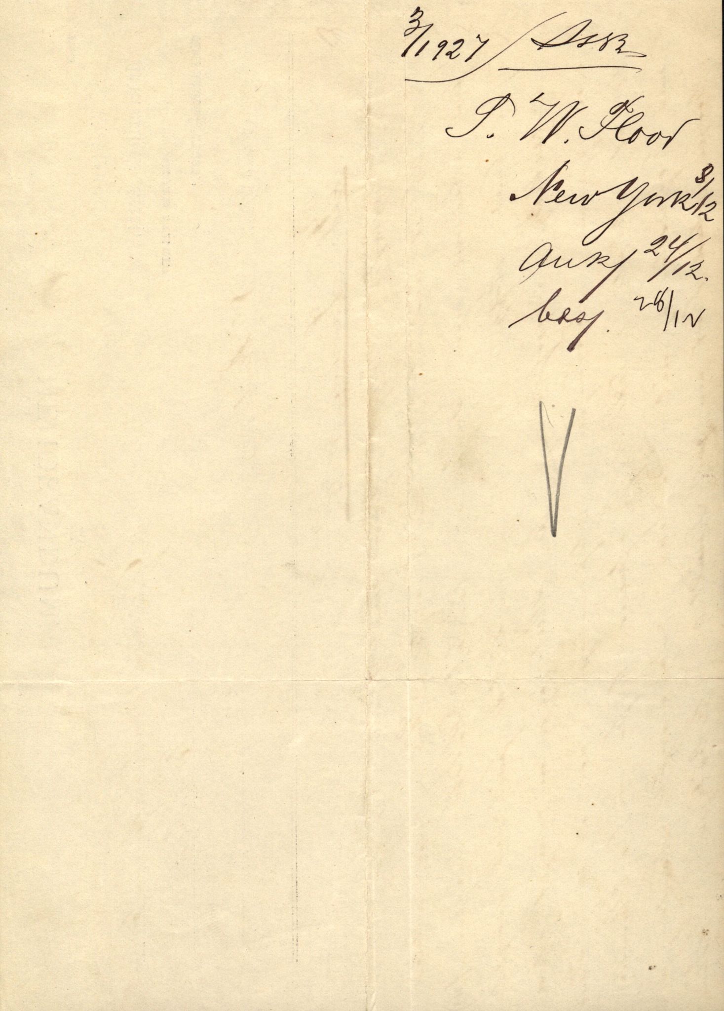 Pa 63 - Østlandske skibsassuranceforening, VEMU/A-1079/G/Ga/L0016/0015: Havaridokumenter / St. Lawrence, Poseidon, Snap, Josephine, Triton, 1883, s. 12