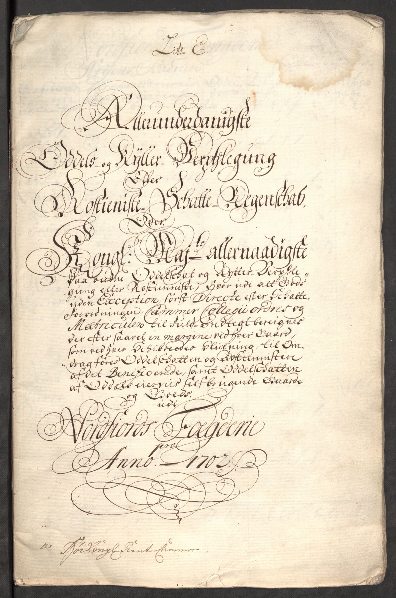 Rentekammeret inntil 1814, Reviderte regnskaper, Fogderegnskap, RA/EA-4092/R53/L3426: Fogderegnskap Sunn- og Nordfjord, 1702, s. 111