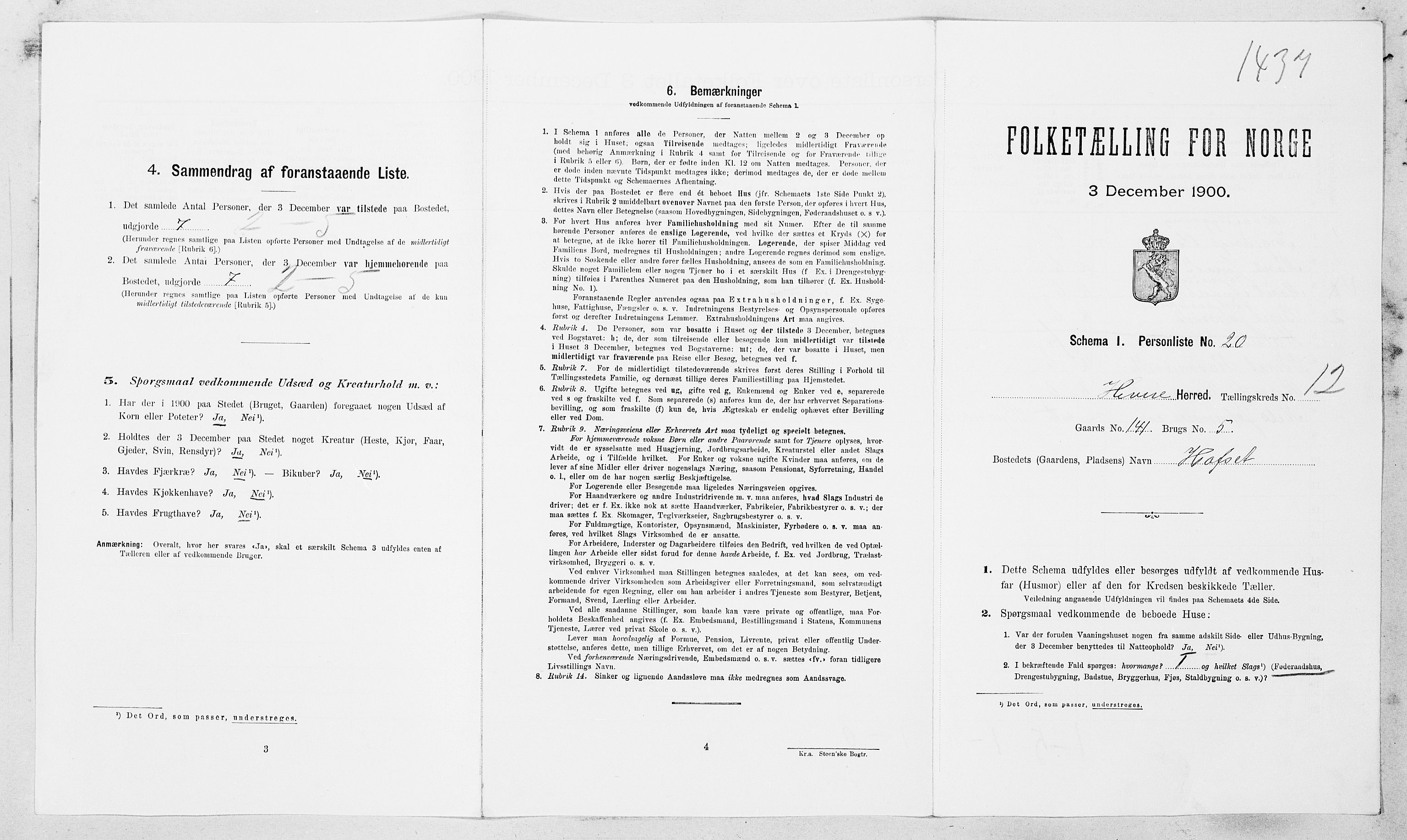 SAT, Folketelling 1900 for 1612 Hemne herred, 1900, s. 1565