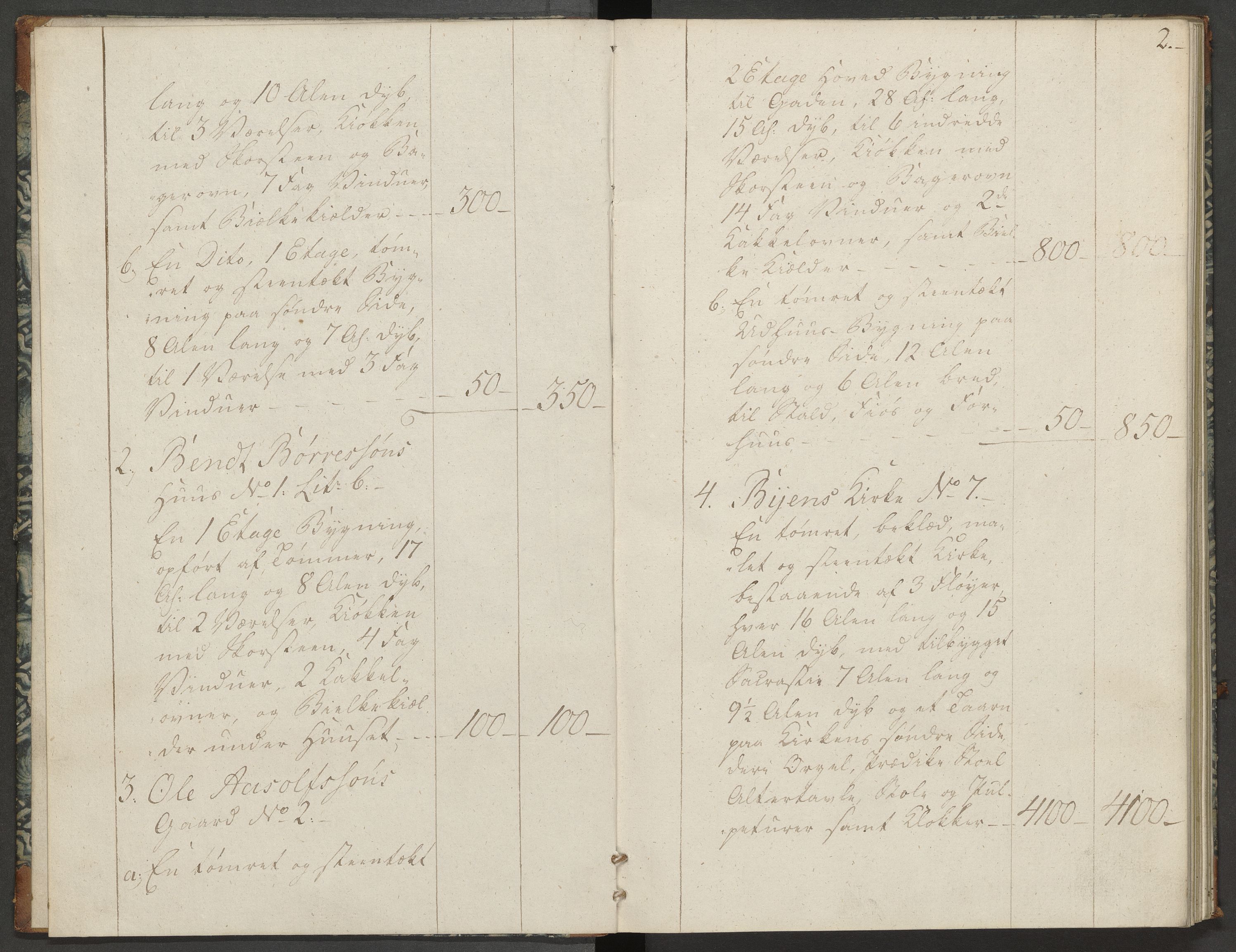 Holmestrand magistrat, SAKO/A-849/F/Fc/L0002: Branntakstprotokoll, 1817-1819