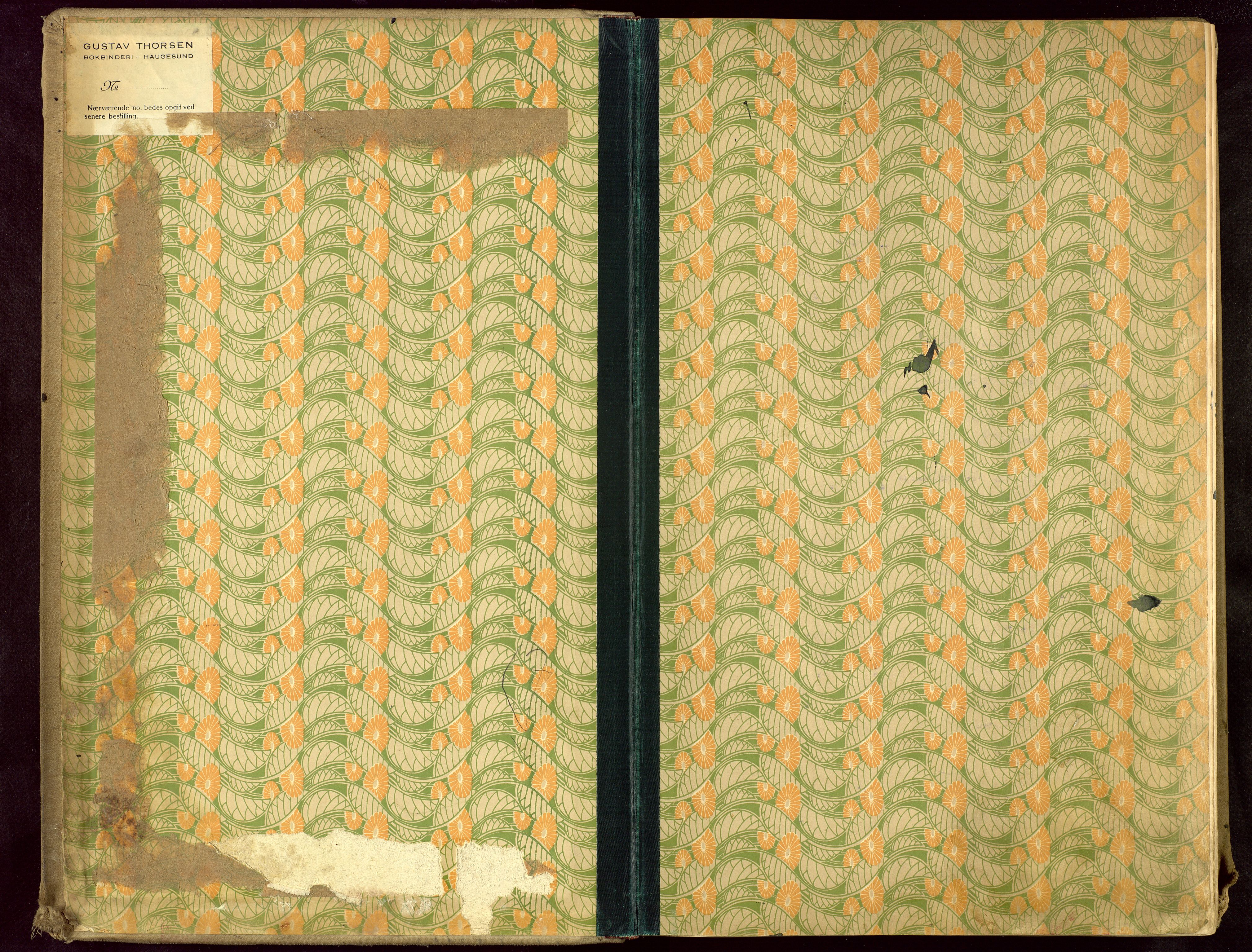 Haugesund politikammer, AV/SAST-A-100440/K/L0003: Passprotokoll 7/8-22-1/3-27, 1922-1927, s. 2