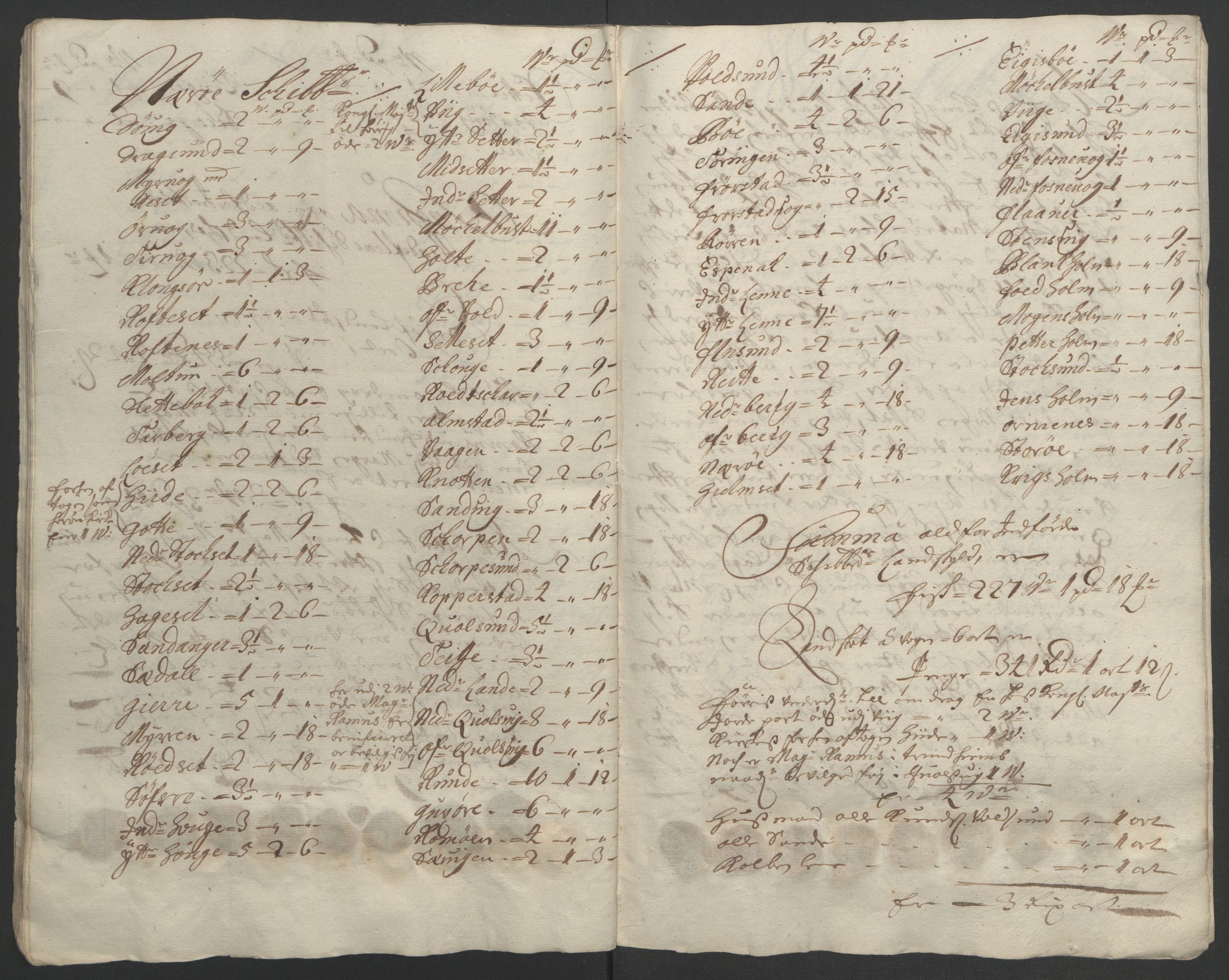 Rentekammeret inntil 1814, Reviderte regnskaper, Fogderegnskap, AV/RA-EA-4092/R54/L3554: Fogderegnskap Sunnmøre, 1691-1693, s. 375