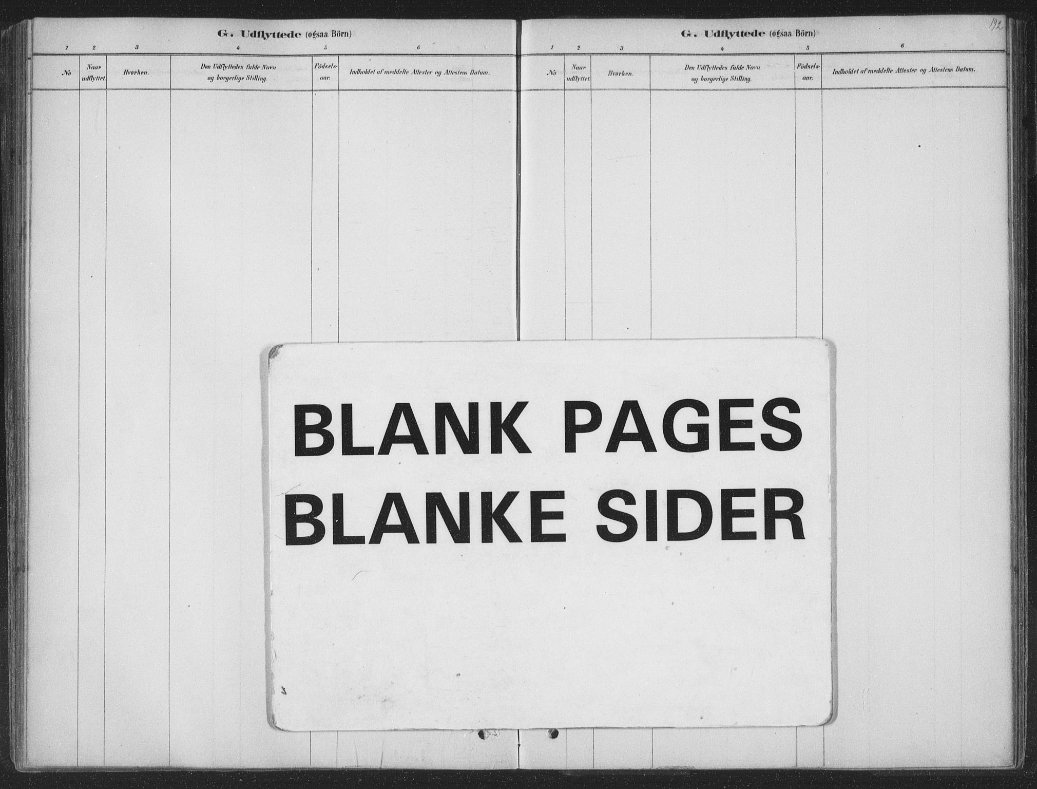 Ministerialprotokoller, klokkerbøker og fødselsregistre - Nordland, AV/SAT-A-1459/843/L0627: Ministerialbok nr. 843A02, 1878-1908, s. 192