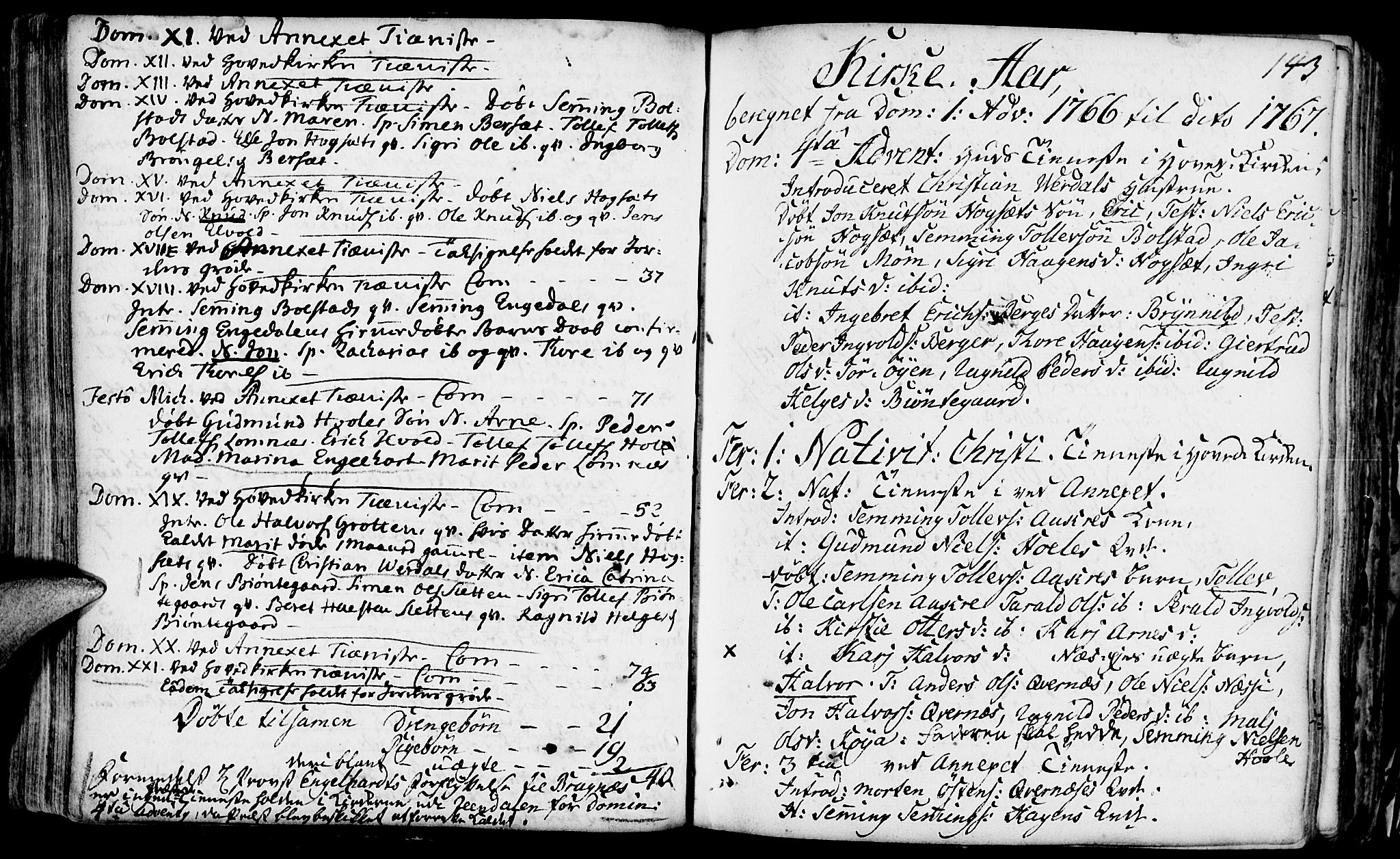 Rendalen prestekontor, AV/SAH-PREST-054/H/Ha/Haa/L0001: Ministerialbok nr. 1, 1733-1787, s. 143