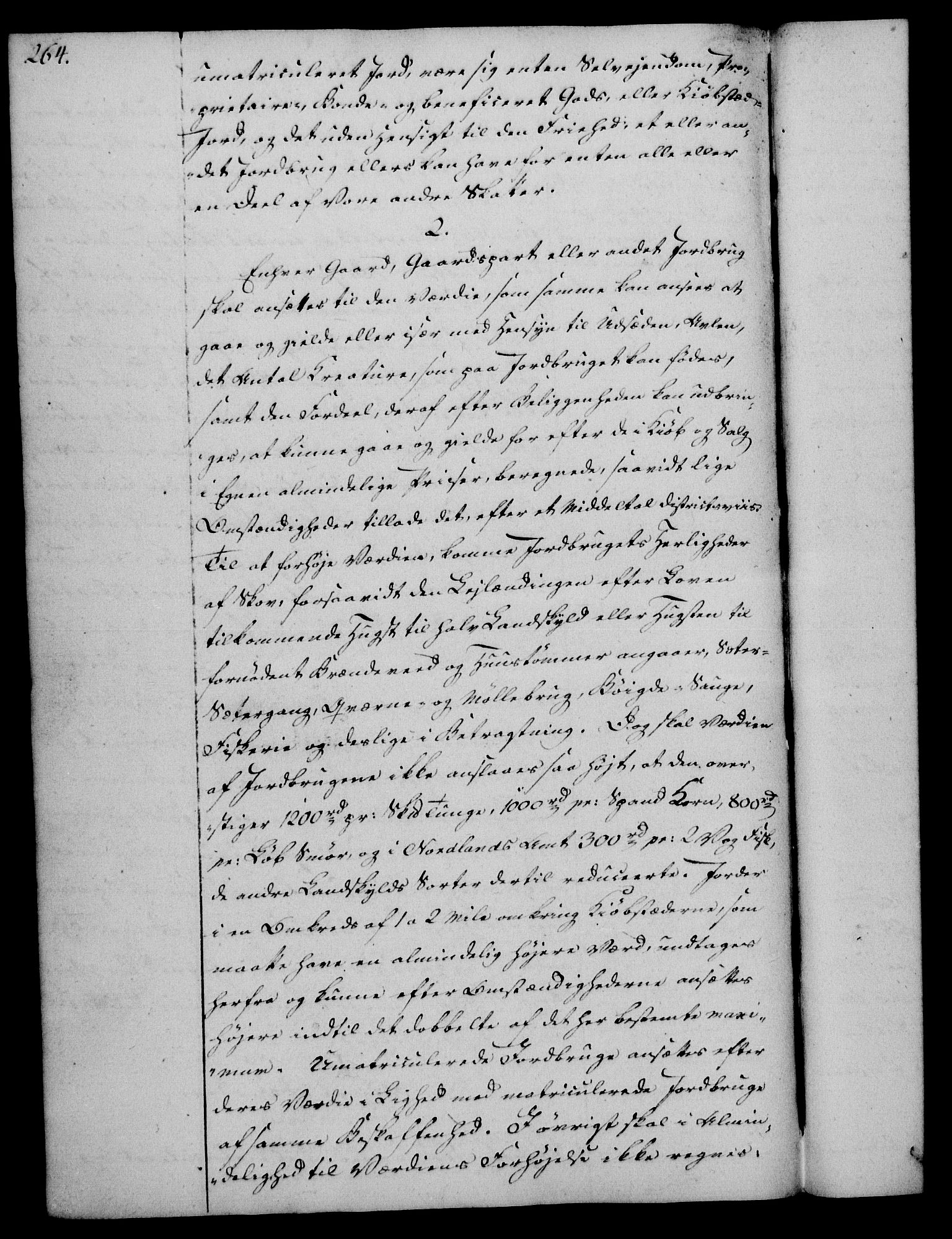 Rentekammeret, Kammerkanselliet, RA/EA-3111/G/Gg/Gga/L0017: Norsk ekspedisjonsprotokoll med register (merket RK 53.17), 1801-1803, s. 264