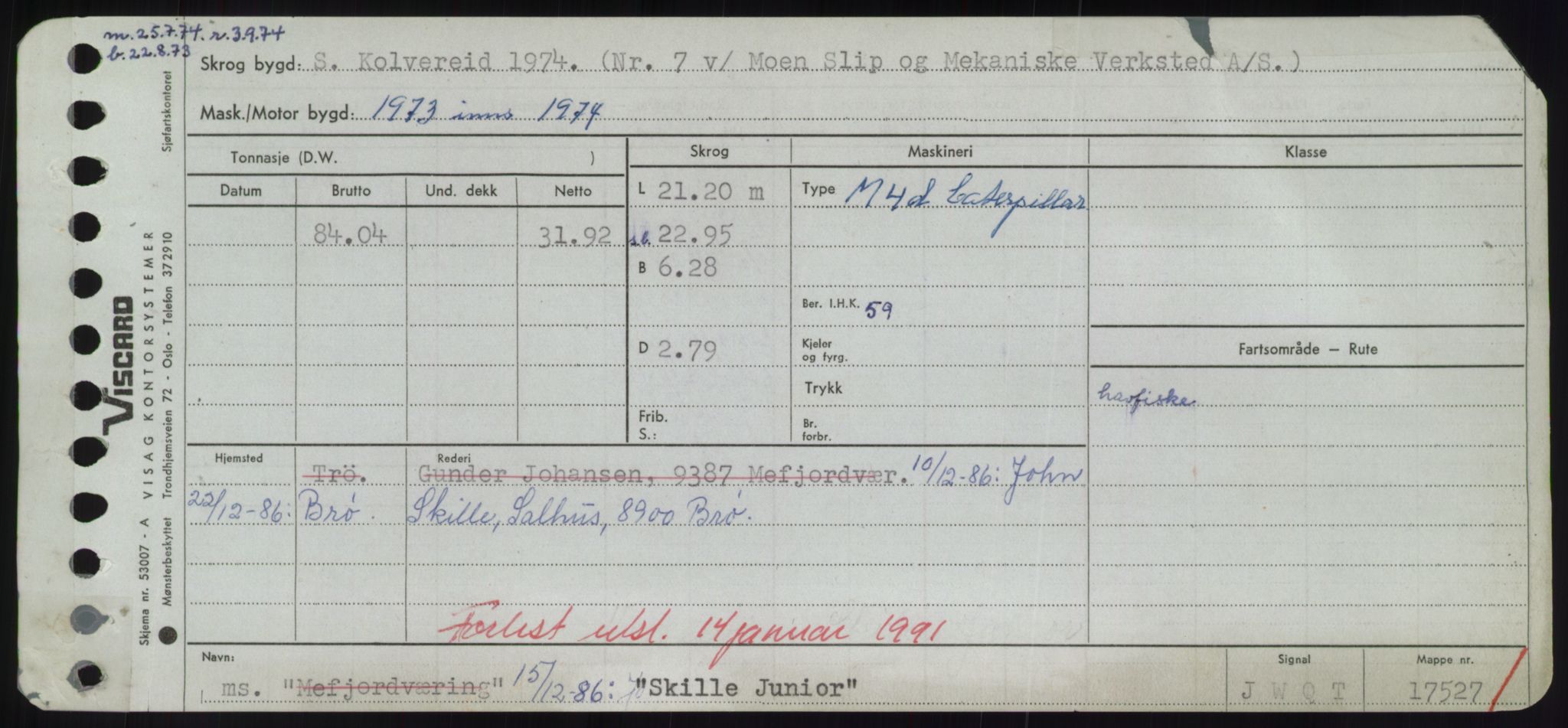 Sjøfartsdirektoratet med forløpere, Skipsmålingen, RA/S-1627/H/Hd/L0034: Fartøy, Sk-Slå, s. 171