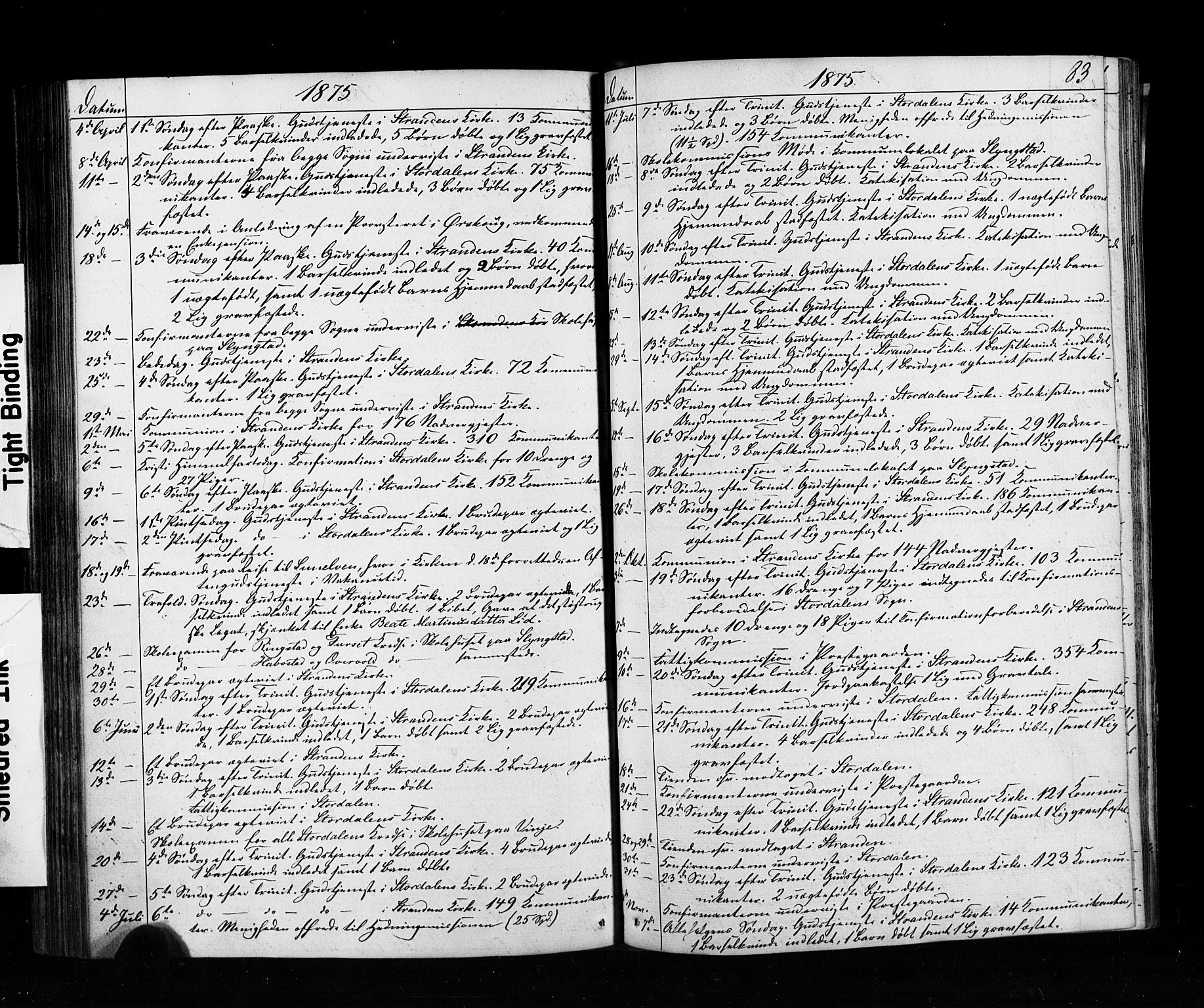 Ministerialprotokoller, klokkerbøker og fødselsregistre - Møre og Romsdal, AV/SAT-A-1454/520/L0280: Ministerialbok nr. 520A09, 1844-1881, s. 83