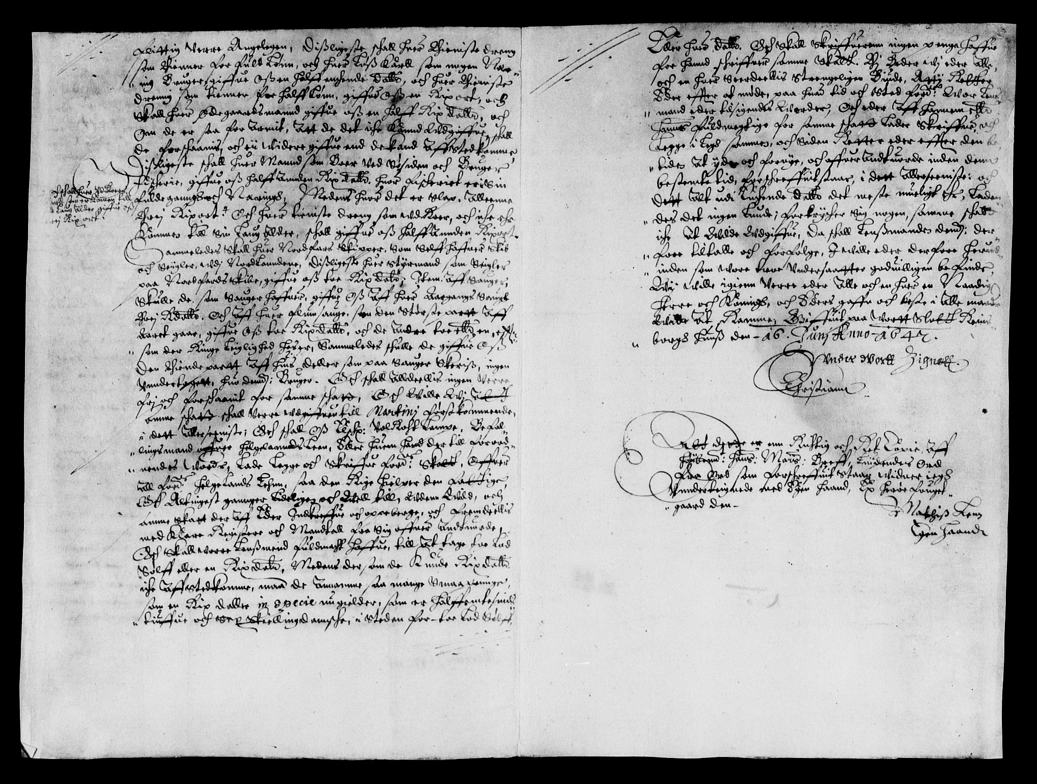 Rentekammeret inntil 1814, Reviderte regnskaper, Lensregnskaper, RA/EA-5023/R/Rb/Rbz/L0032: Nordlandenes len, 1640-1644