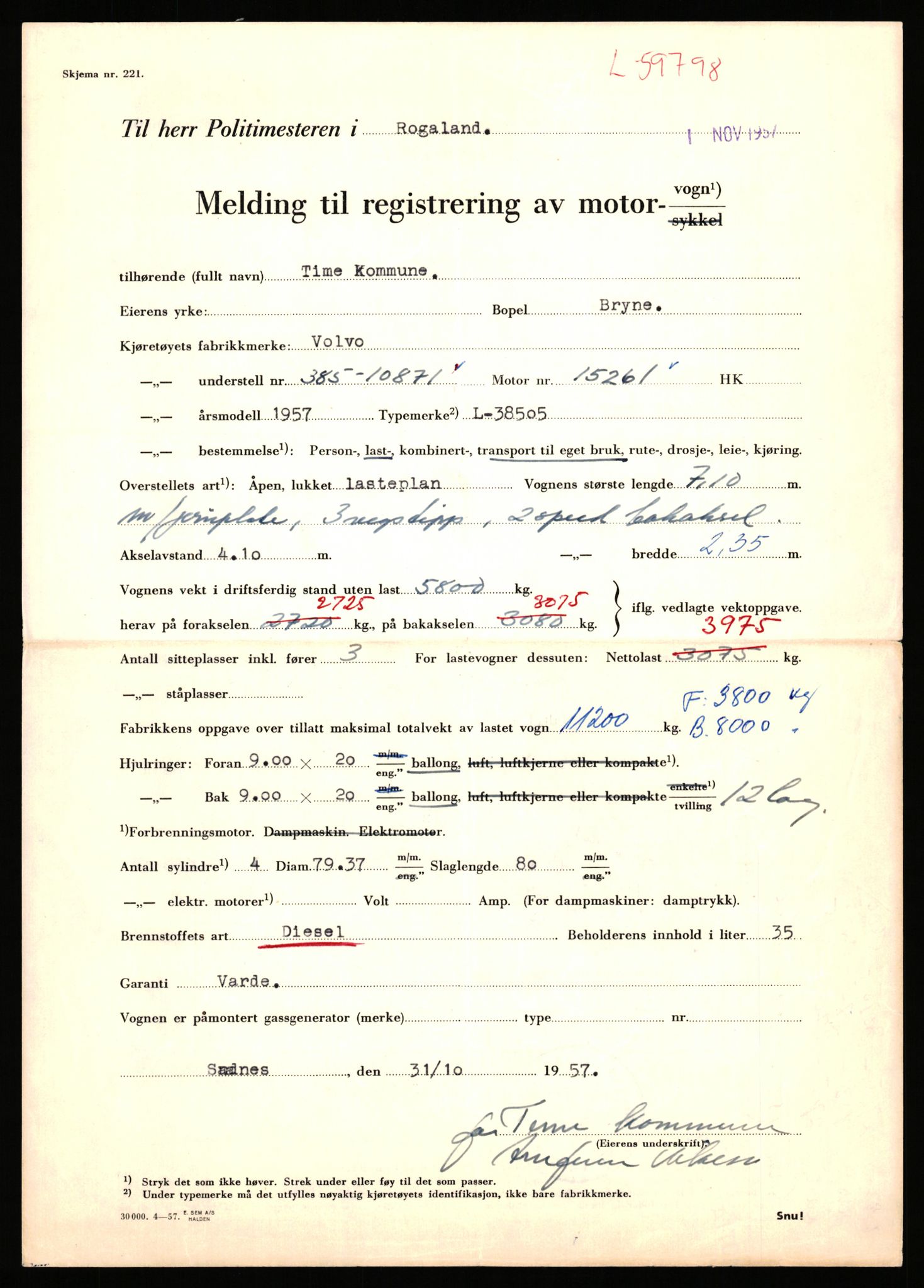 Stavanger trafikkstasjon, AV/SAST-A-101942/0/F/L0058: L-58000 - L-59999, 1930-1971, s. 2277