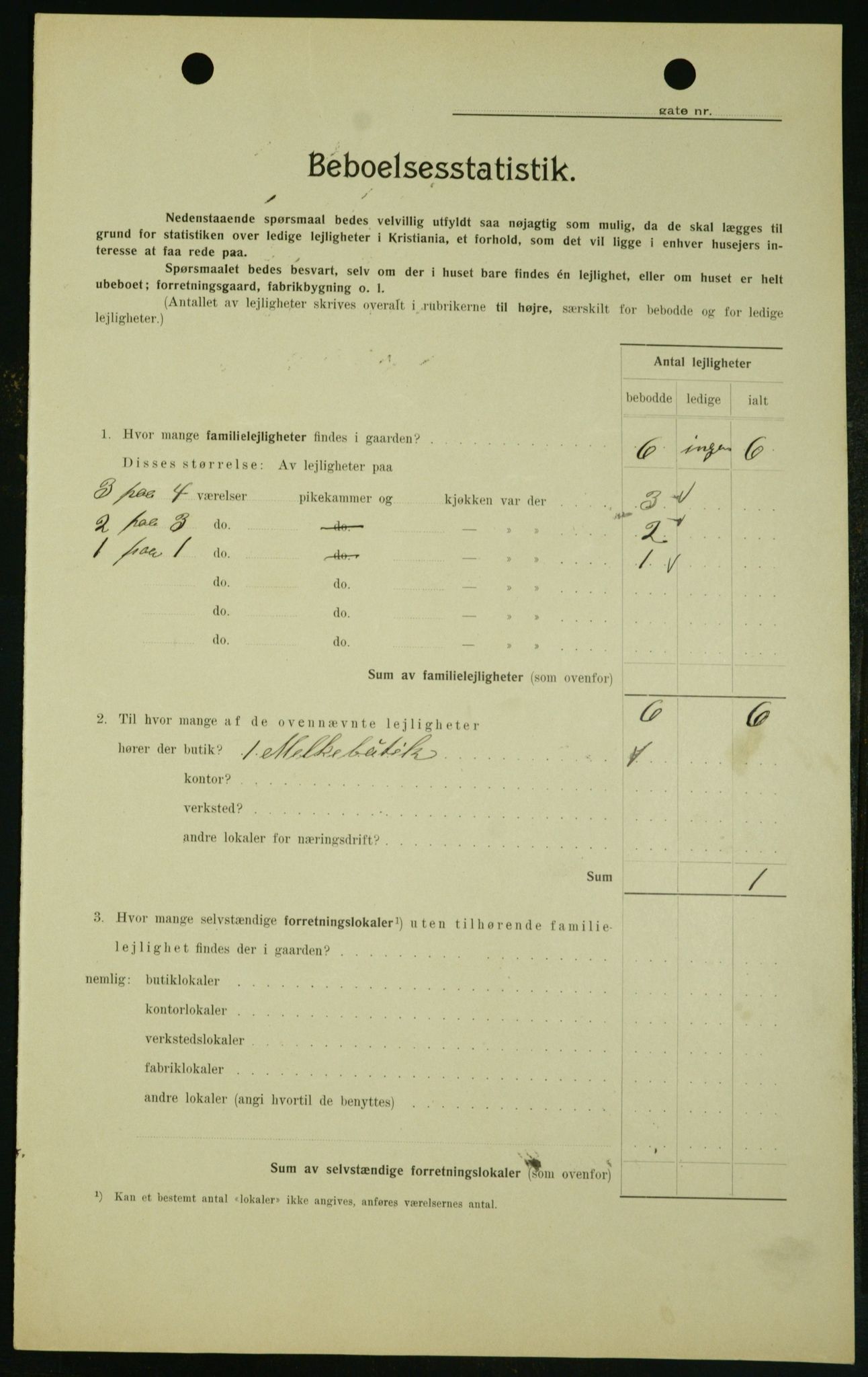 OBA, Kommunal folketelling 1.2.1909 for Kristiania kjøpstad, 1909, s. 21946