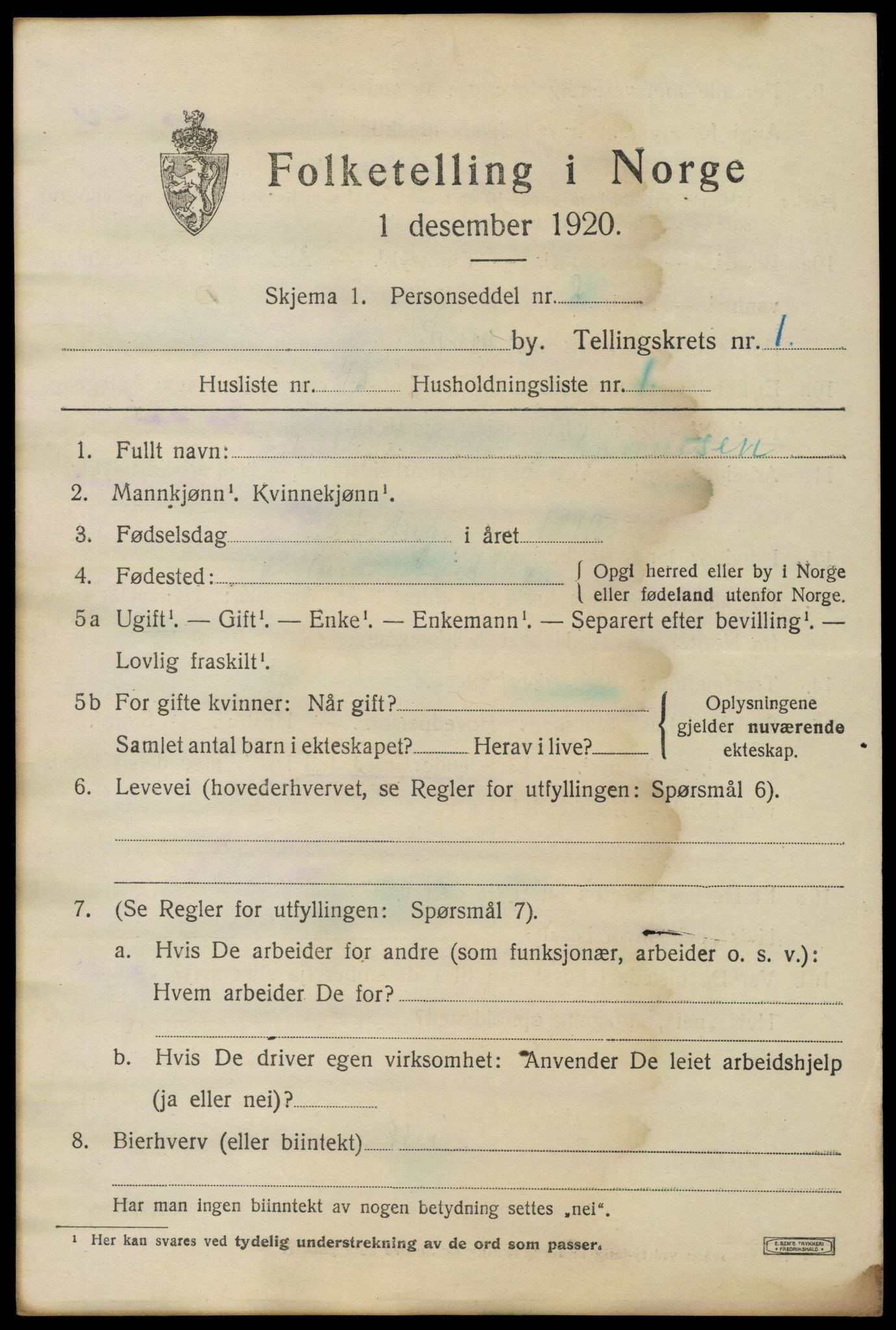 SAO, Folketelling 1920 for 0201 Son ladested, 1920, s. 956