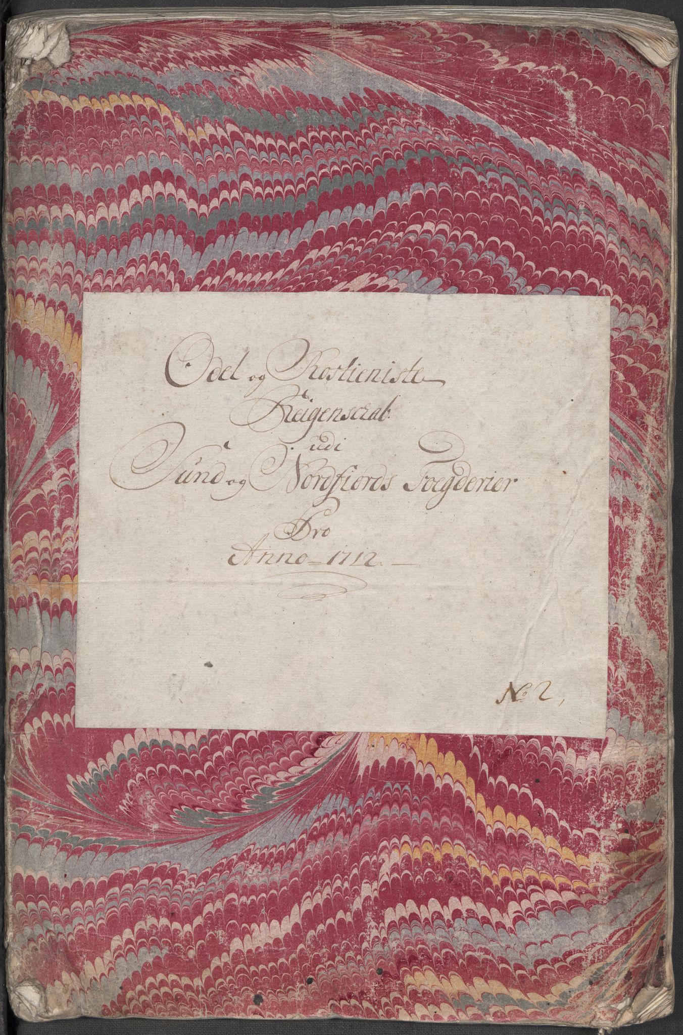 Rentekammeret inntil 1814, Reviderte regnskaper, Fogderegnskap, RA/EA-4092/R53/L3436: Fogderegnskap Sunn- og Nordfjord, 1712, s. 2