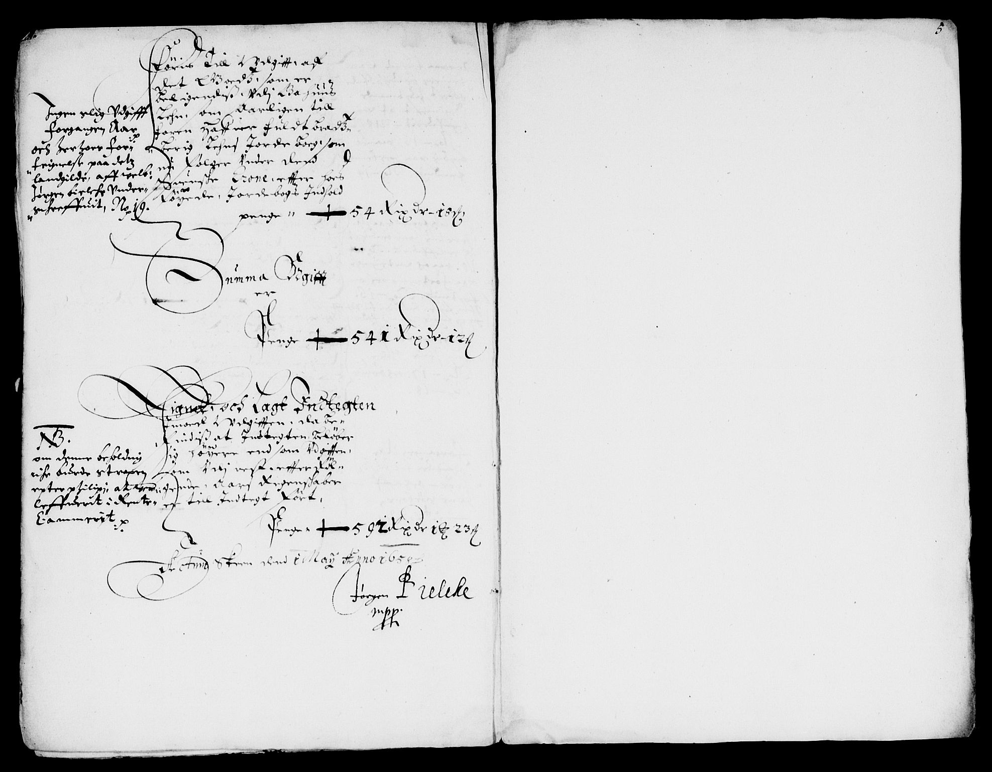 Rentekammeret inntil 1814, Reviderte regnskaper, Lensregnskaper, AV/RA-EA-5023/R/Rb/Rbp/L0043: Bratsberg len, 1656-1658