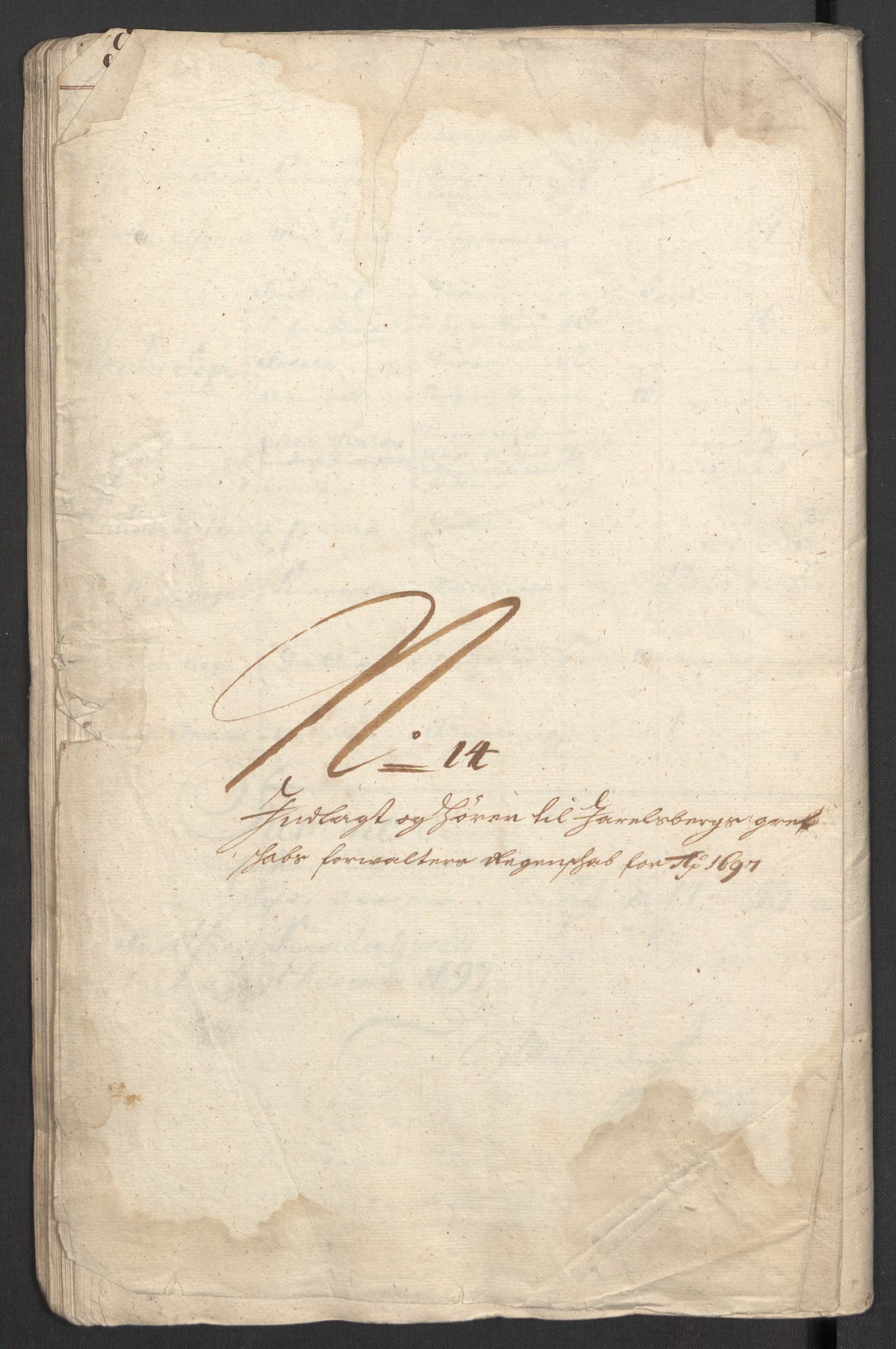 Rentekammeret inntil 1814, Reviderte regnskaper, Fogderegnskap, RA/EA-4092/R32/L1868: Fogderegnskap Jarlsberg grevskap, 1697-1699, s. 130