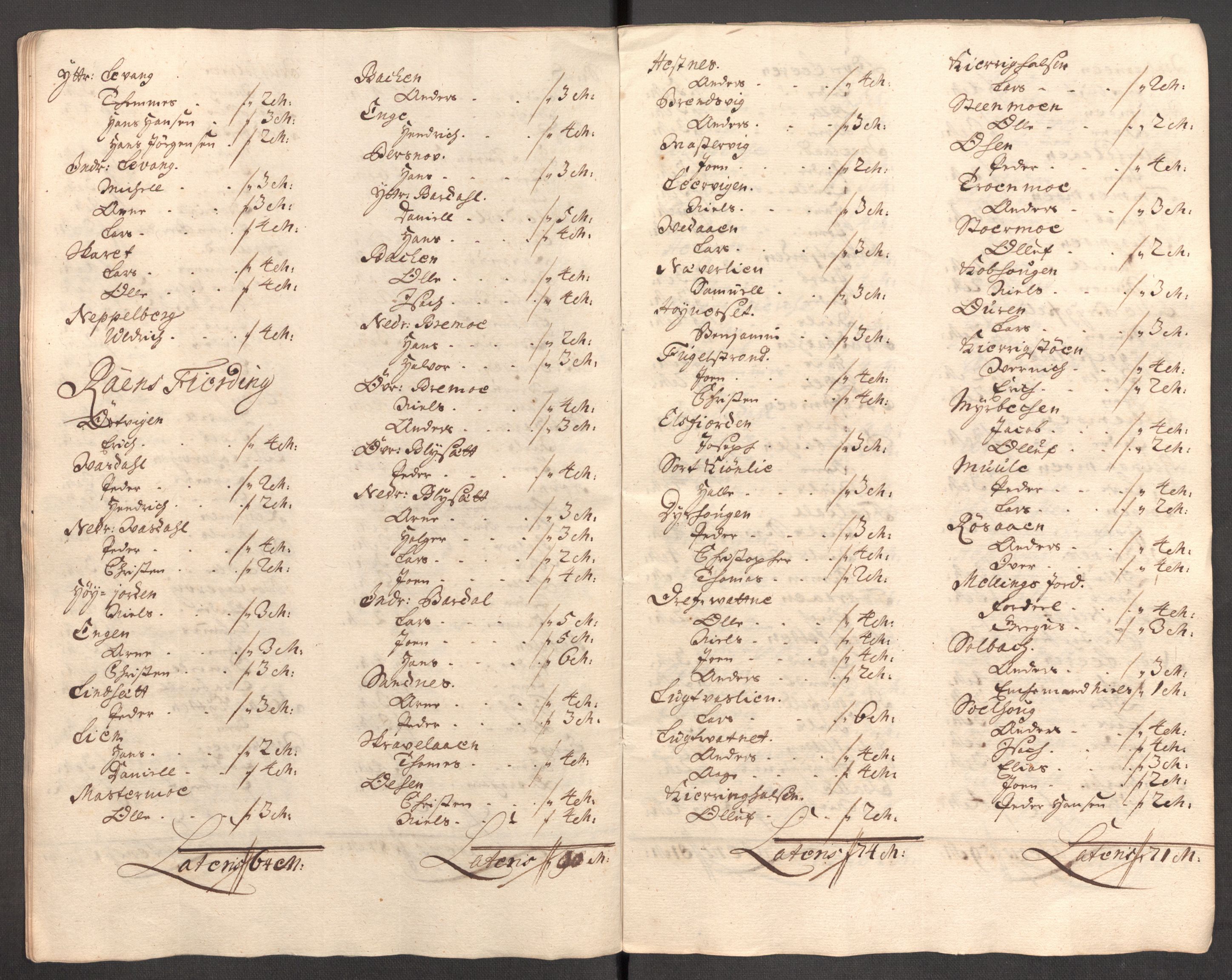 Rentekammeret inntil 1814, Reviderte regnskaper, Fogderegnskap, RA/EA-4092/R65/L4511: Fogderegnskap Helgeland, 1710-1711, s. 484