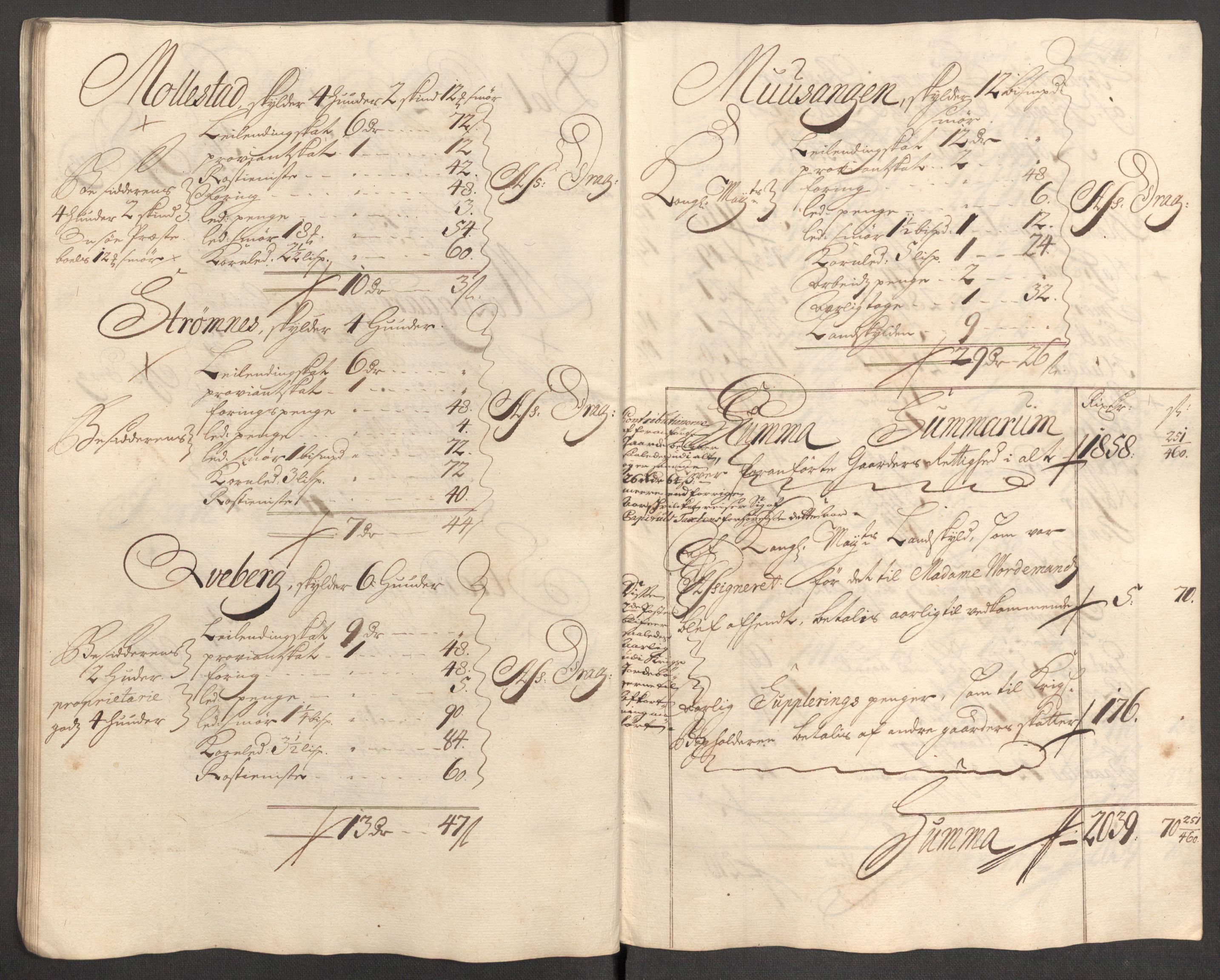 Rentekammeret inntil 1814, Reviderte regnskaper, Fogderegnskap, AV/RA-EA-4092/R04/L0138: Fogderegnskap Moss, Onsøy, Tune, Veme og Åbygge, 1713-1714, s. 470