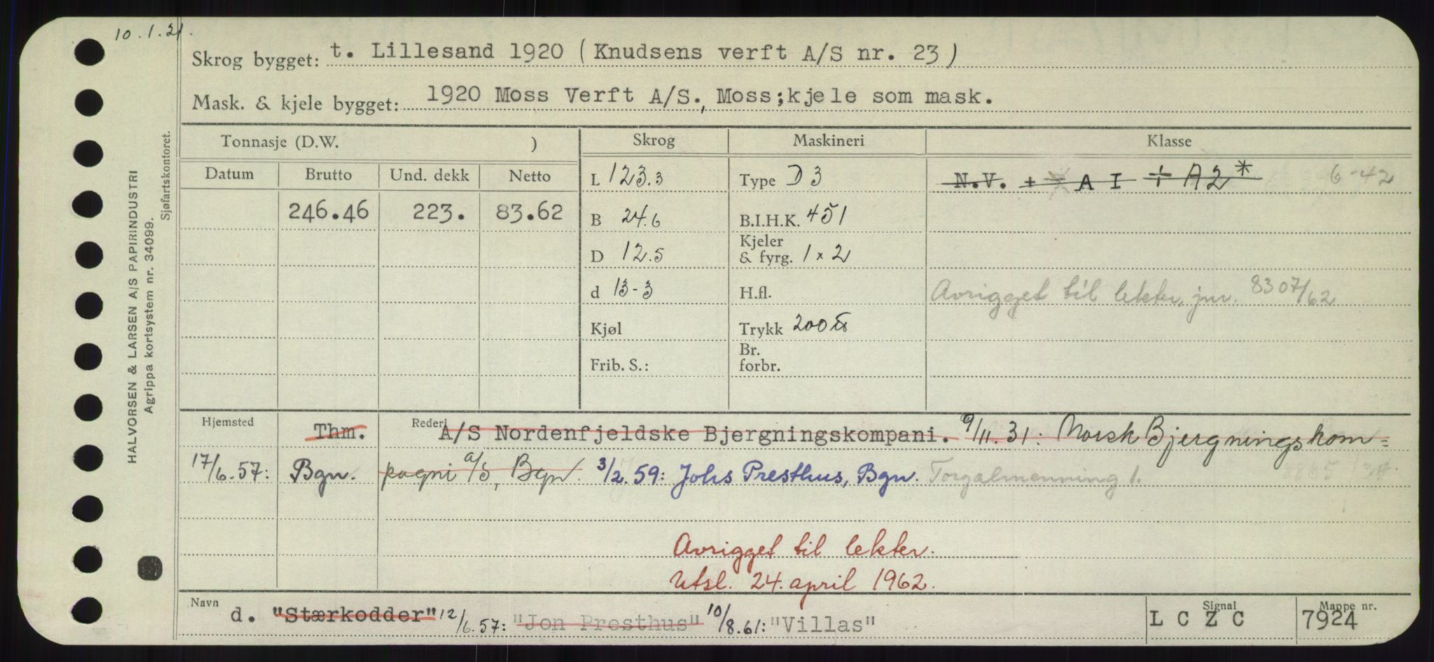 Sjøfartsdirektoratet med forløpere, Skipsmålingen, AV/RA-S-1627/H/Hd/L0041: Fartøy, Vi-Ås, s. 217