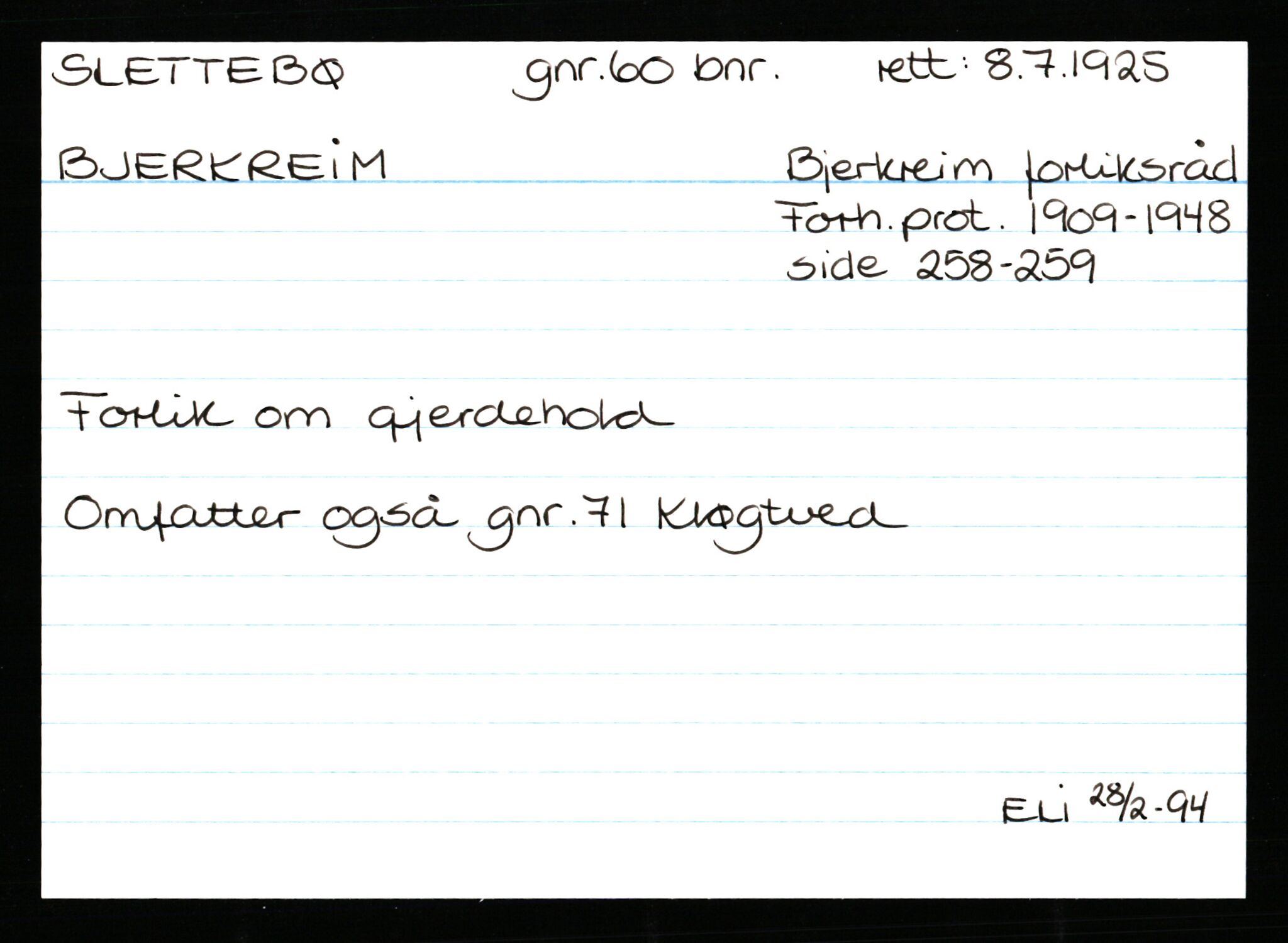 Statsarkivet i Stavanger, AV/SAST-A-101971/03/Y/Ym/L0053: Åstedskort sortert etter gårdsnavn: Skudeneshavn - Solbjør, 1600-1950, s. 283