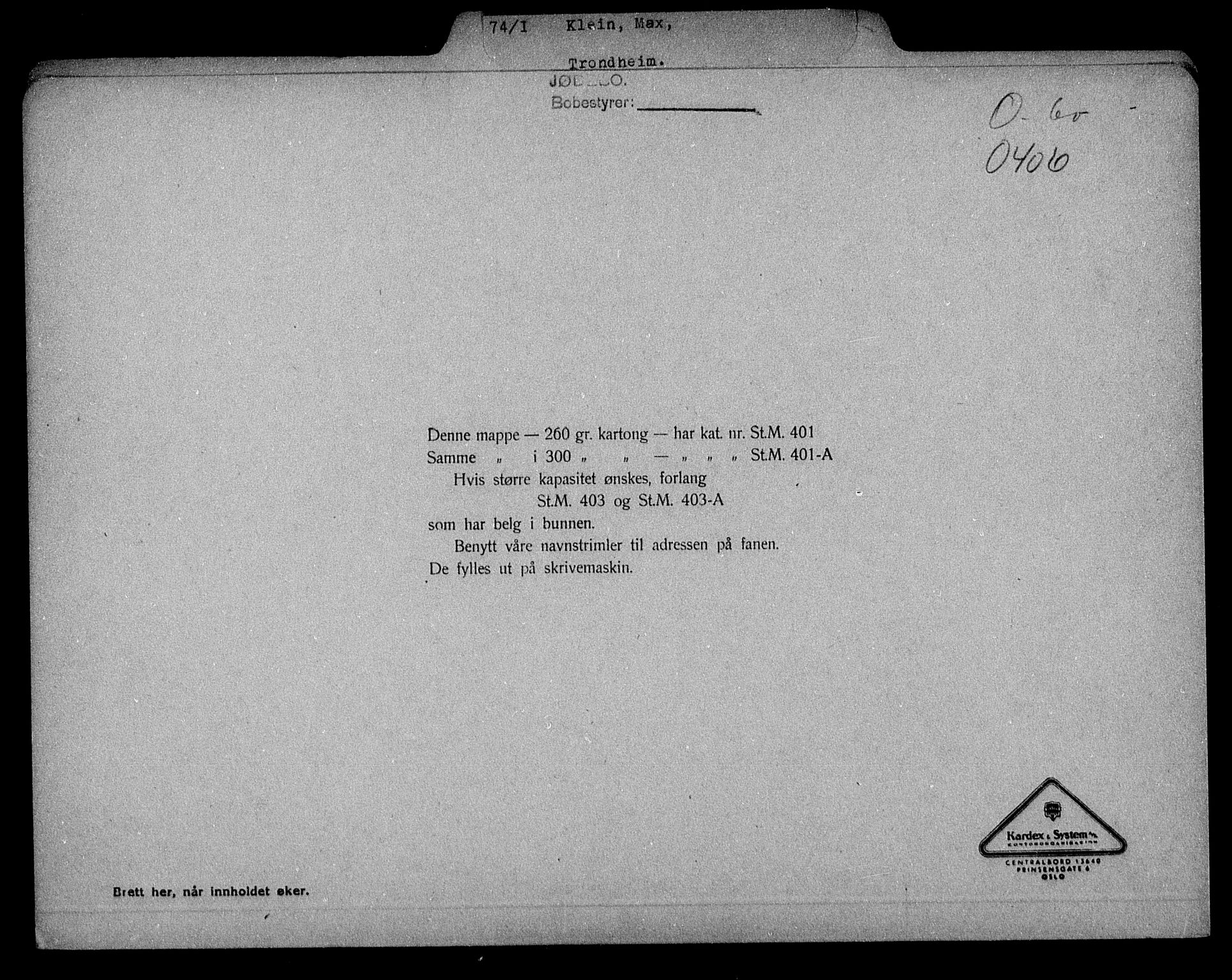 Justisdepartementet, Tilbakeføringskontoret for inndratte formuer, RA/S-1564/H/Hc/Hca/L0902: --, 1945-1947, s. 147