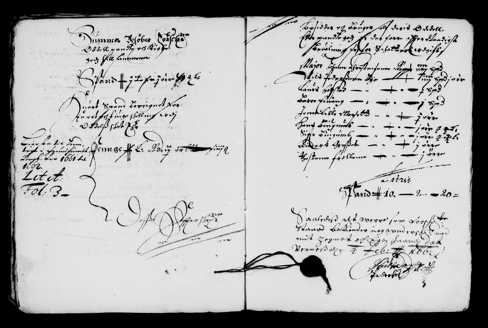 Rentekammeret inntil 1814, Reviderte regnskaper, Lensregnskaper, AV/RA-EA-5023/R/Rb/Rbw/L0148: Trondheim len, 1661