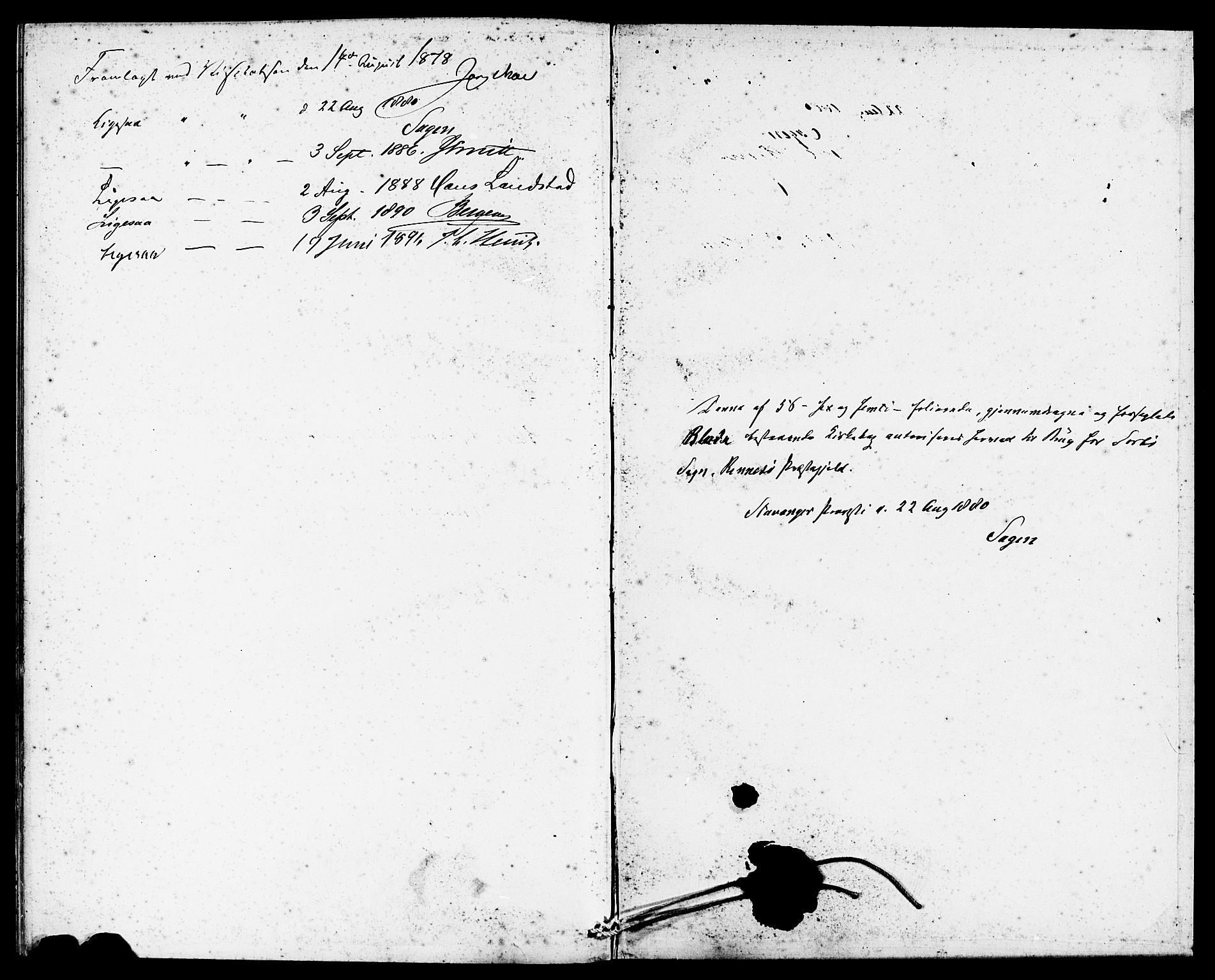Rennesøy sokneprestkontor, AV/SAST-A -101827/H/Ha/Haa/L0008: Ministerialbok nr. A 8, 1878-1890, s. 51