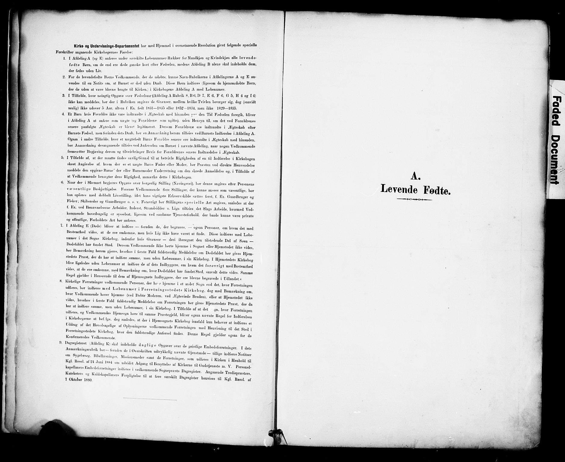 Domkirken sokneprestkontor, SAST/A-101812/001/30/30BA/L0030: Ministerialbok nr. A 29, 1889-1902