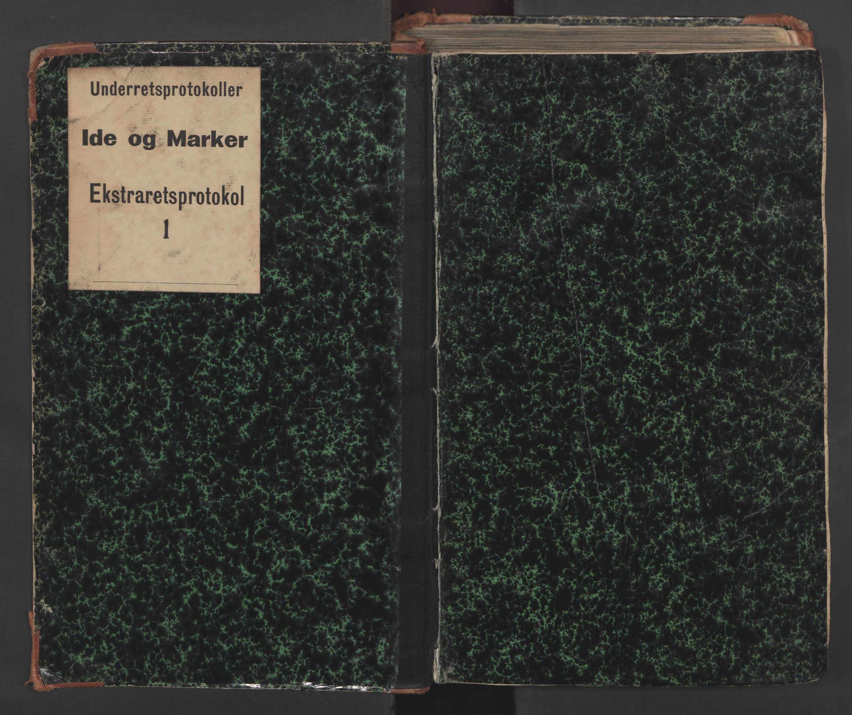 Idd og Marker sorenskriveri, SAO/A-10283/F/Fc/L0001: Ekstrarettsprotokoll, 1826-1834