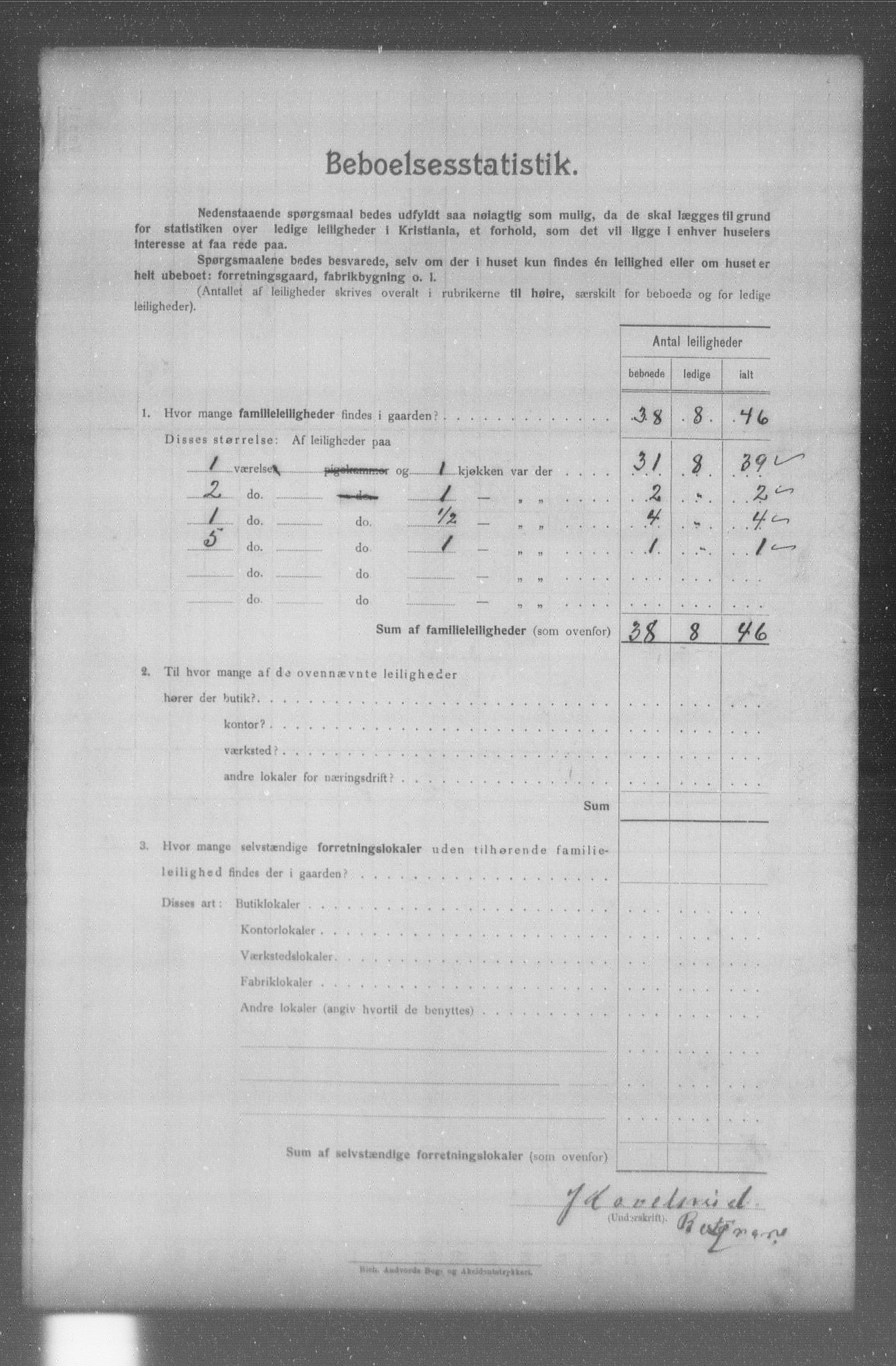 OBA, Kommunal folketelling 31.12.1904 for Kristiania kjøpstad, 1904, s. 13249