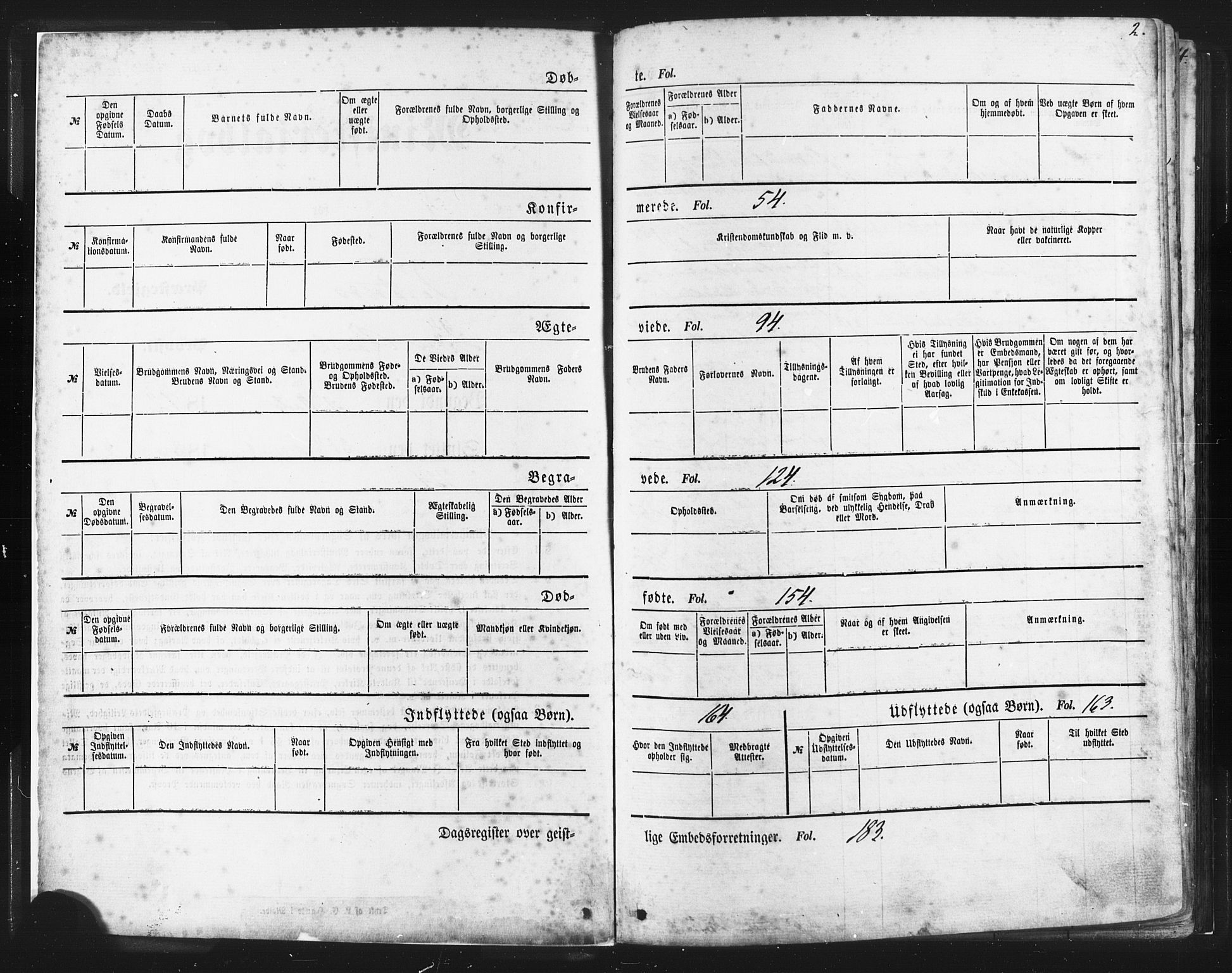 Ministerialprotokoller, klokkerbøker og fødselsregistre - Møre og Romsdal, AV/SAT-A-1454/539/L0530: Ministerialbok nr. 539A03, 1872-1886, s. 2