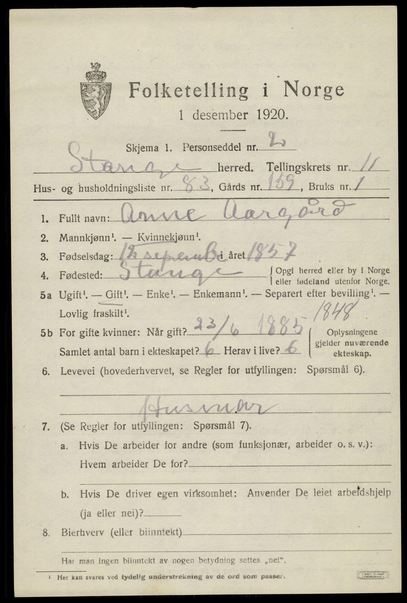 SAH, Folketelling 1920 for 0417 Stange herred, 1920, s. 17817