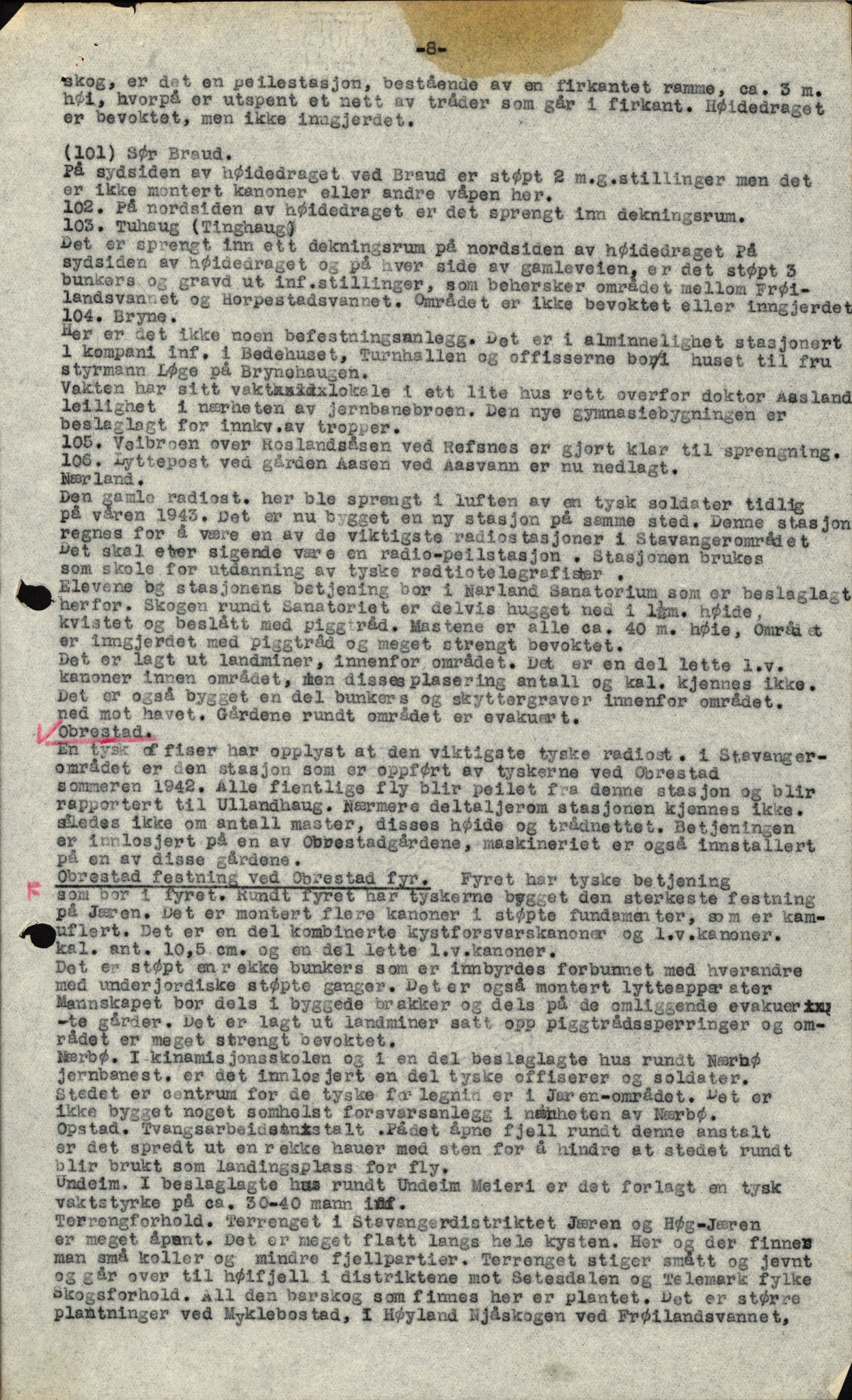 Forsvaret, Forsvarets overkommando II, RA/RAFA-3915/D/Dd/L0008: Minefields. Prohibited Areas. Airfields, 1944, s. 69