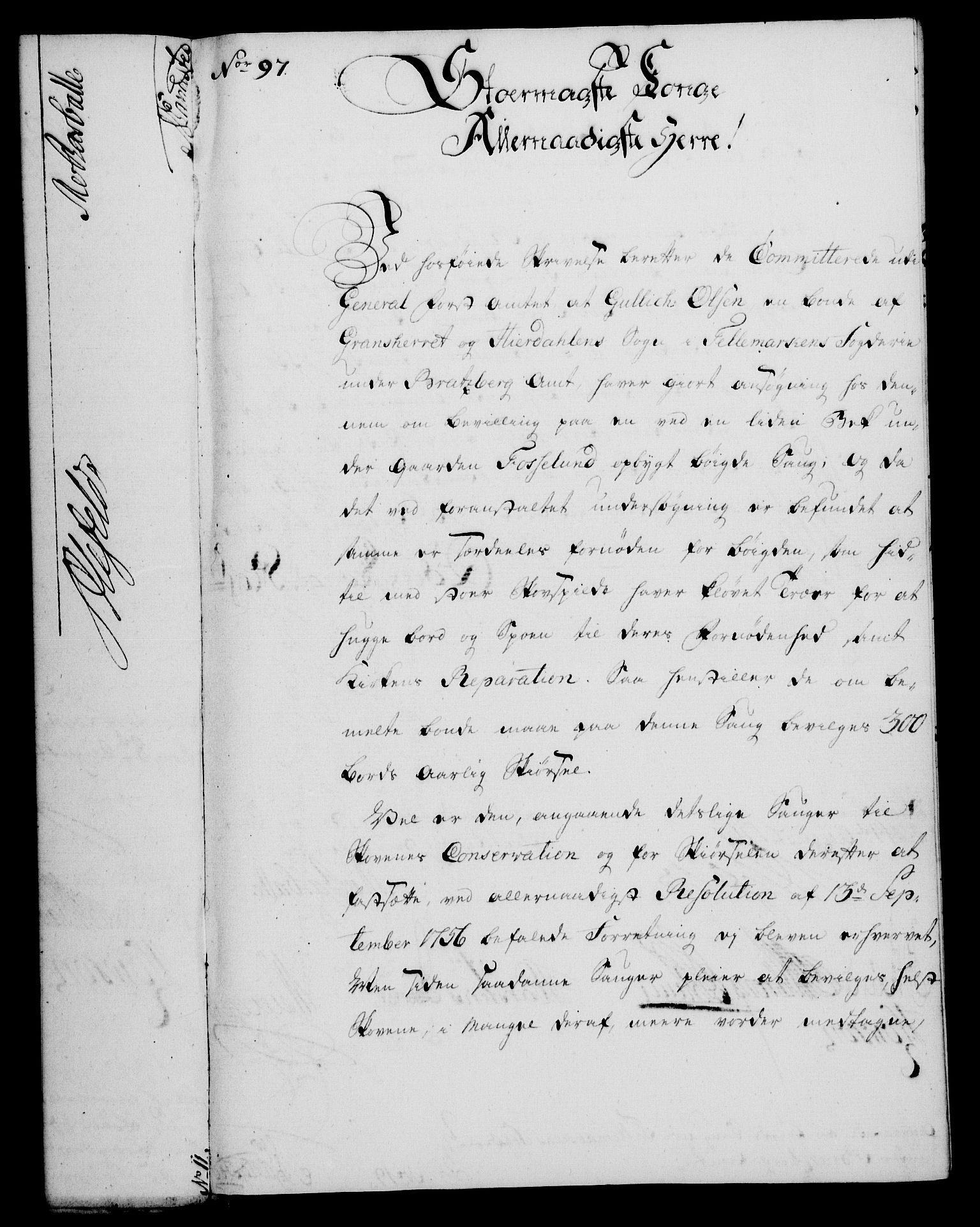 Rentekammeret, Kammerkanselliet, AV/RA-EA-3111/G/Gf/Gfa/L0043: Norsk relasjons- og resolusjonsprotokoll (merket RK 52.43), 1761, s. 372