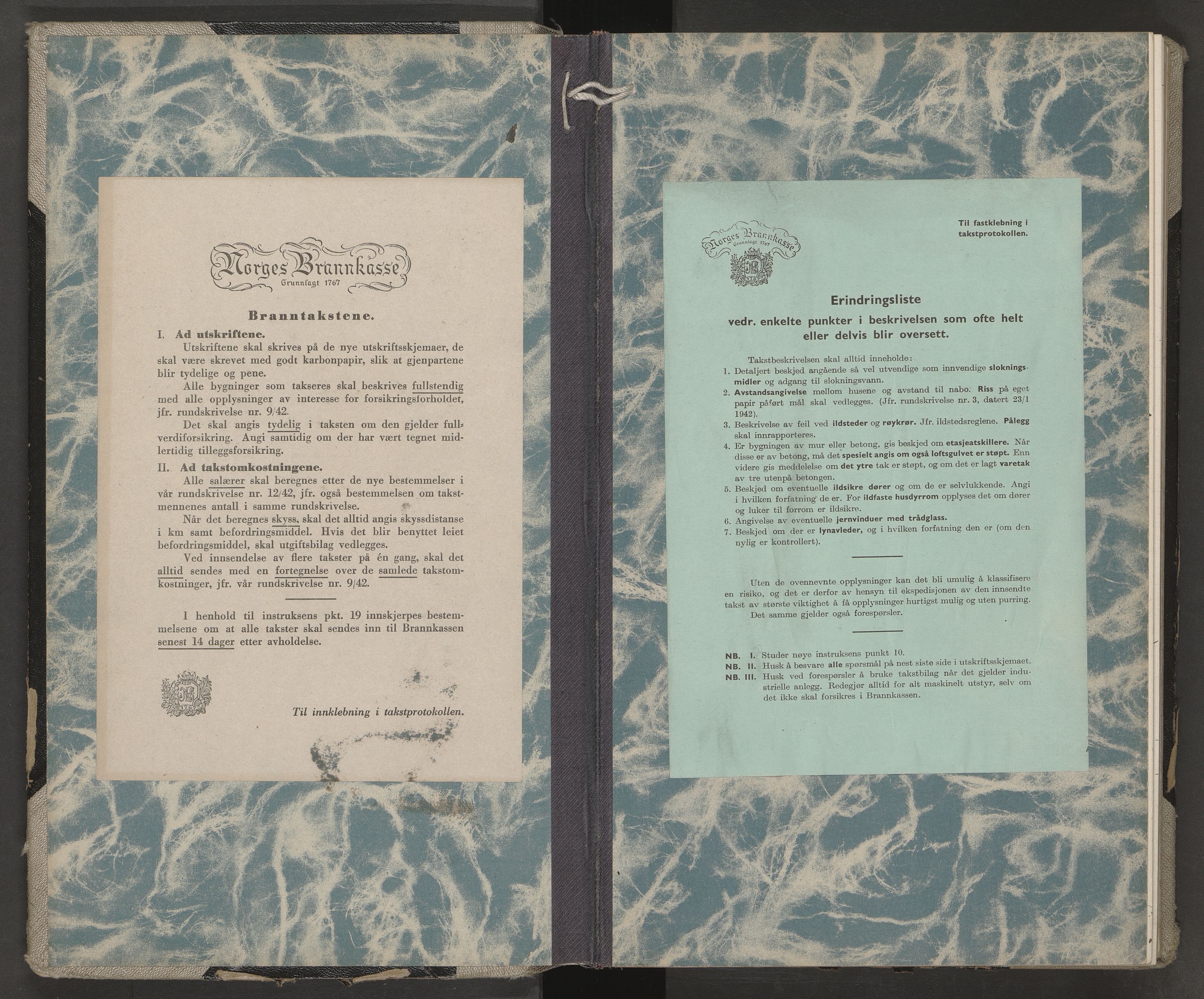 Holmestrand magistrat, SAKO/A-849/F/Fc/L0016: Branntakstprotokoll, 1947-1953