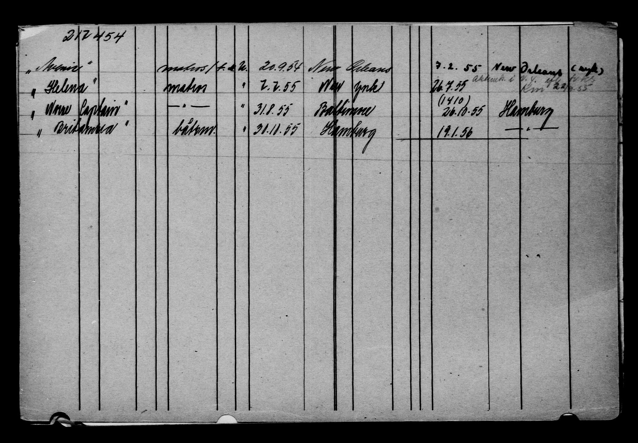 Direktoratet for sjømenn, RA/S-3545/G/Gb/L0142: Hovedkort, 1916, s. 66