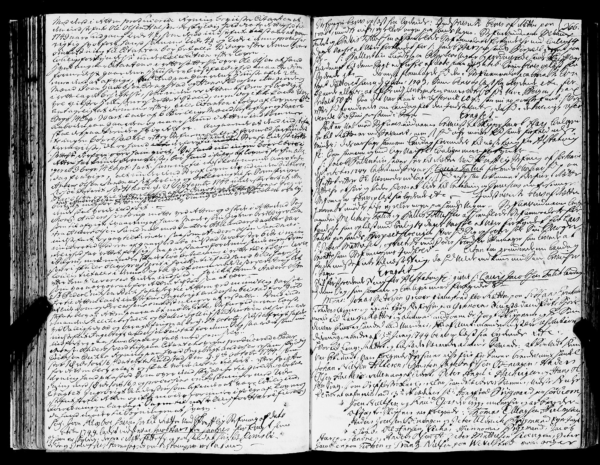 Helgeland sorenskriveri, SAT/A-0004/1/1A/L0012: Tingbok 12B, 1743-1745, s. 365b-366a