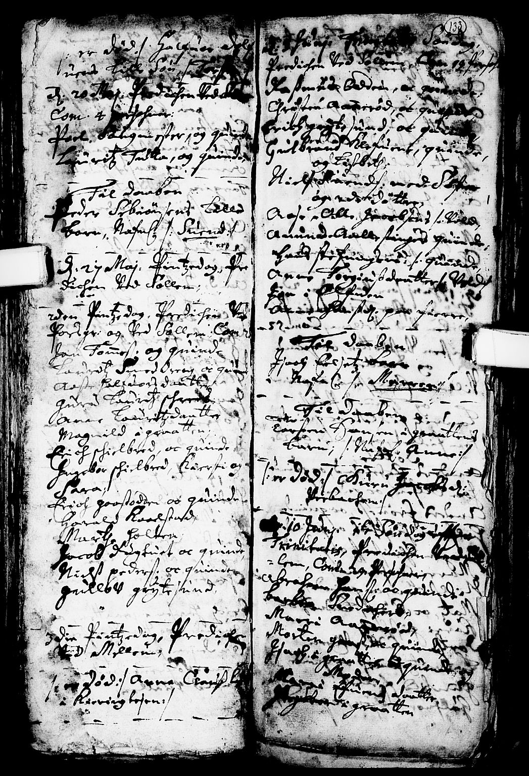 Solum kirkebøker, SAKO/A-306/F/Fa/L0001: Ministerialbok nr. I 1, 1701-1716, s. 133