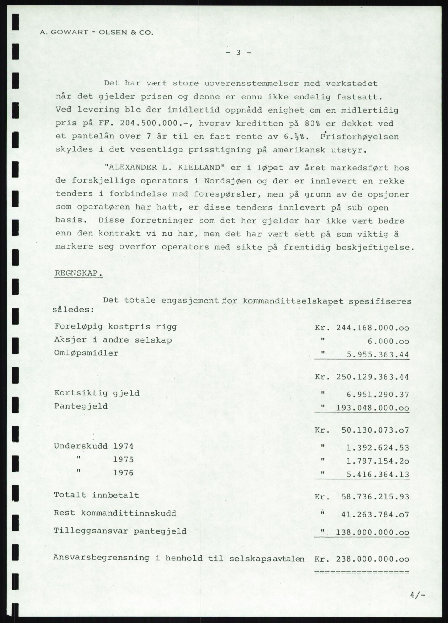 Pa 1503 - Stavanger Drilling AS, AV/SAST-A-101906/A/Ac/L0001: Årsberetninger, 1974-1978, s. 252