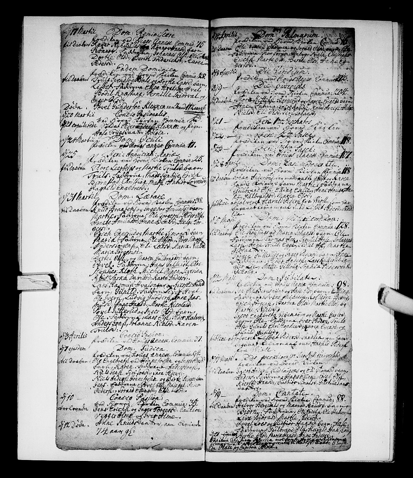 Norderhov kirkebøker, AV/SAKO-A-237/F/Fa/L0002b: Ministerialbok nr. 2B, 1726-1739, s. 548-549