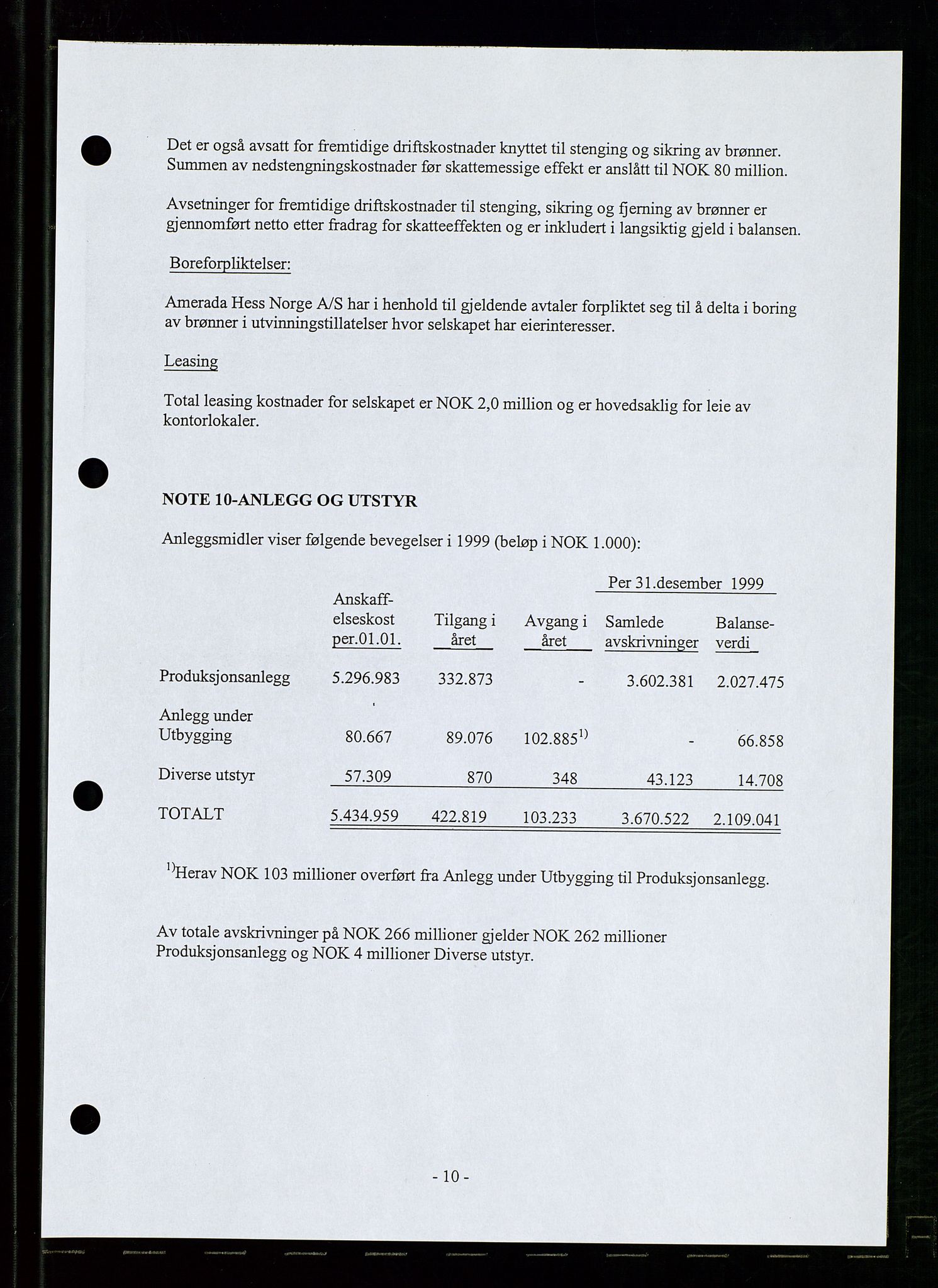 Pa 1766 - Hess Norge AS, AV/SAST-A-102451/A/Aa/L0004: Referater og sakspapirer, 1999-2002, s. 359