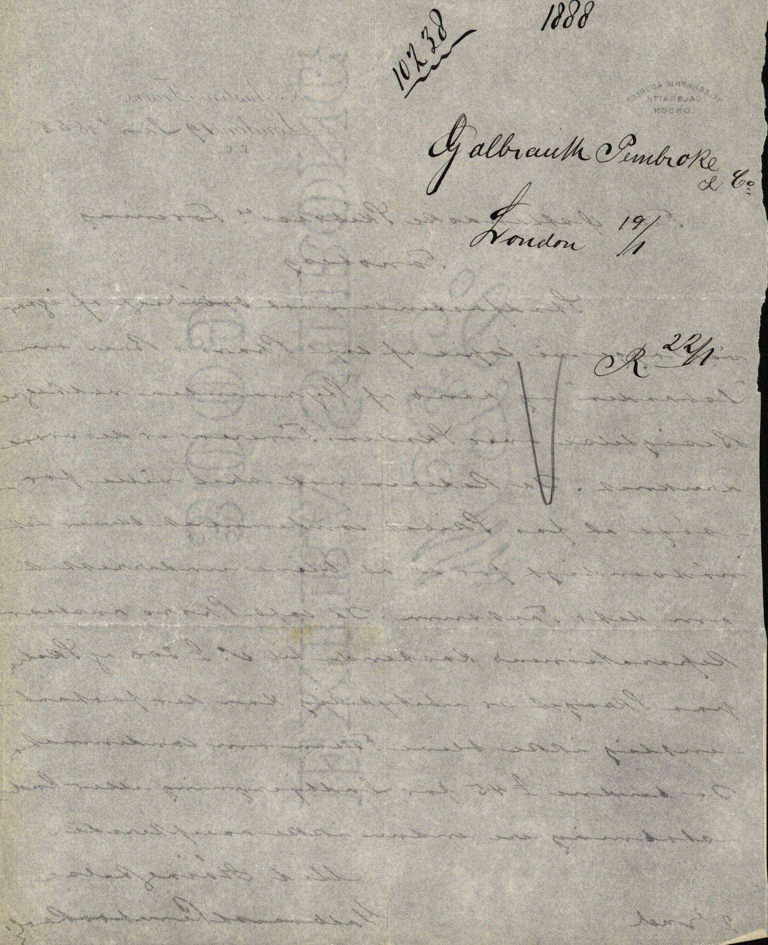 Pa 63 - Østlandske skibsassuranceforening, VEMU/A-1079/G/Ga/L0021/0002: Havaridokumenter / Isbaaden, Ragna, Sylphiden, Nyassa, 1887, s. 6