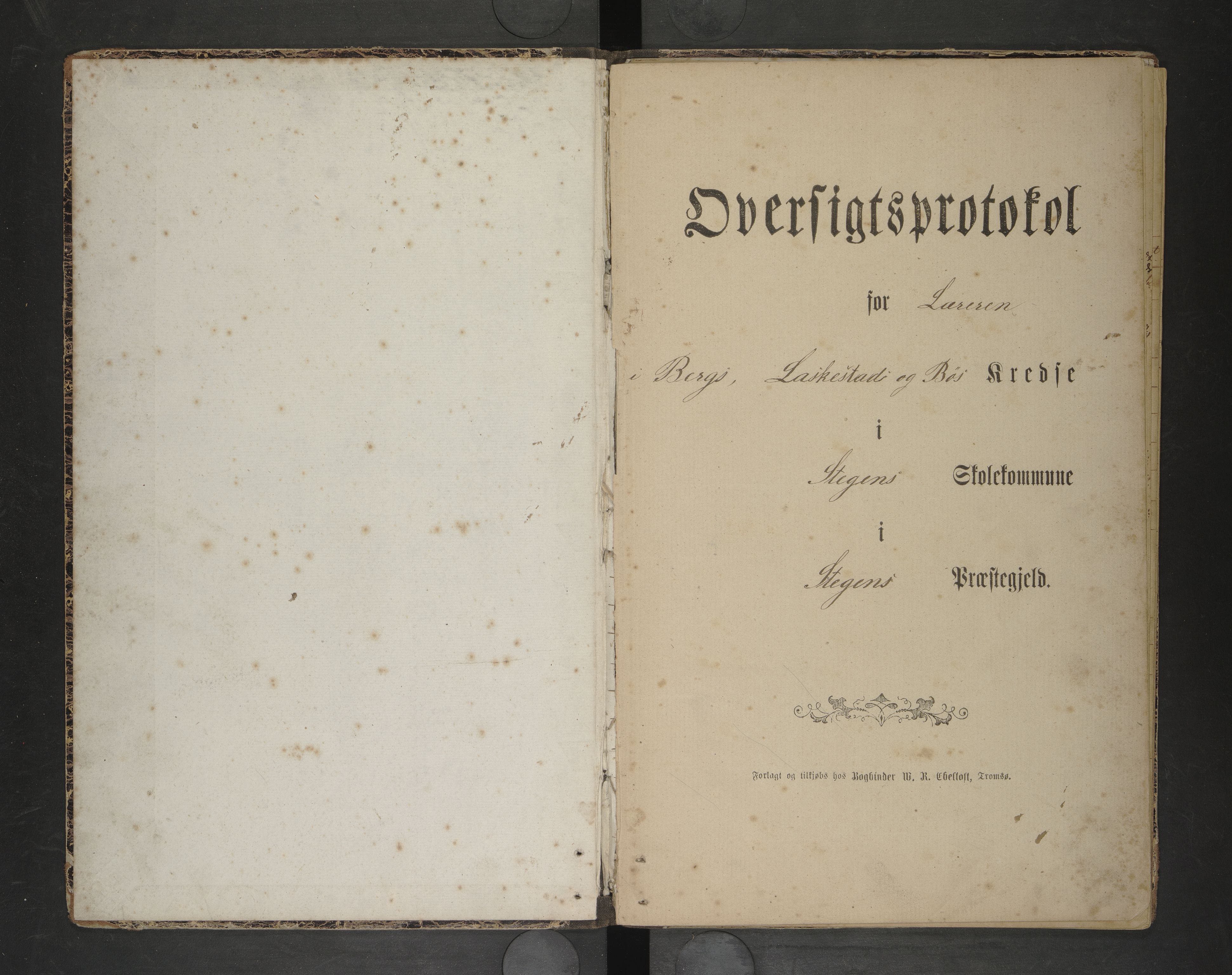 Steigen kommune. Ymse skolekretser, AIN/K-18480.510.01/F/Fc/L0028: Berg/Bø/Lakestad, 1869-1872