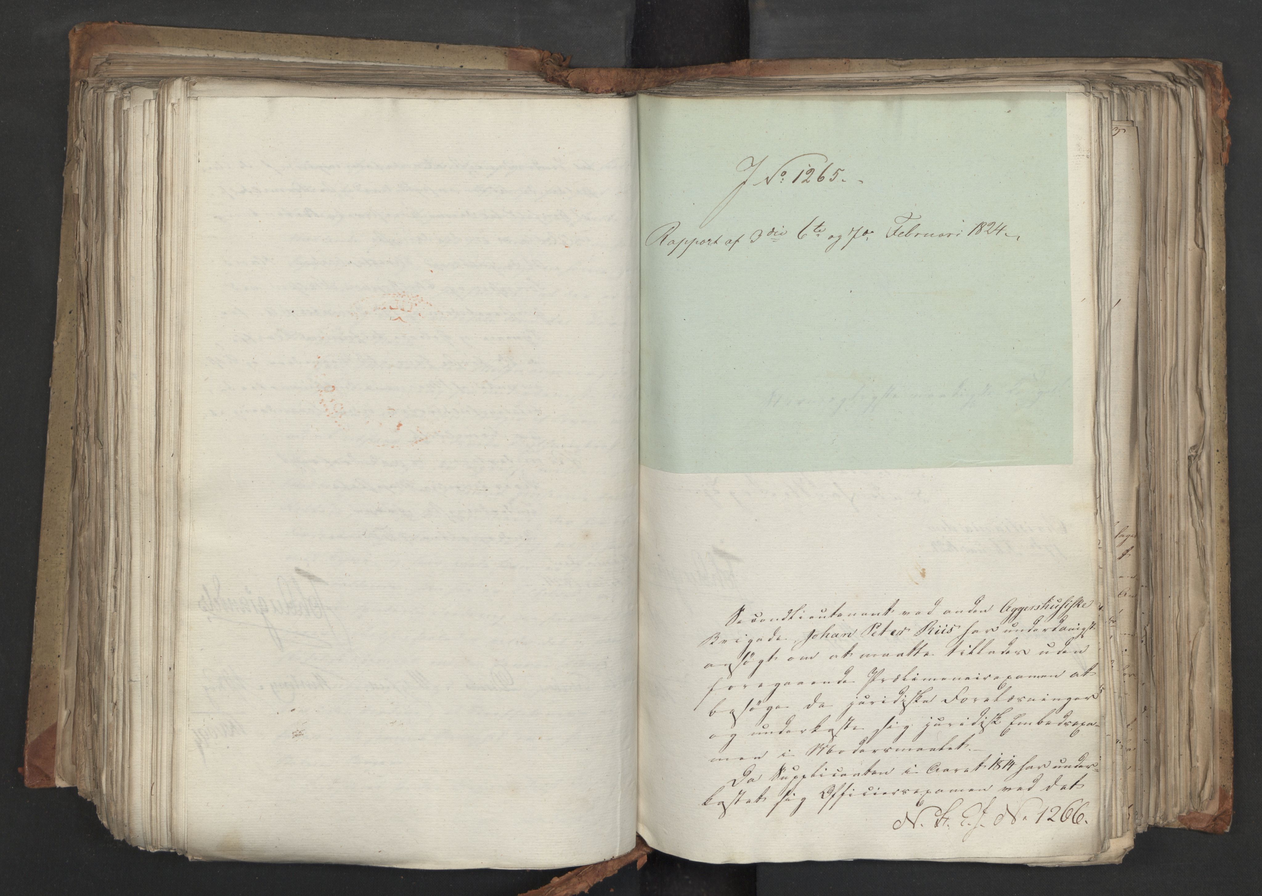 Statsrådsavdelingen i Stockholm, AV/RA-S-1003/D/Da/L0037: Regjeringsinnstillinger nr. 1115-1403, 1824, s. 429