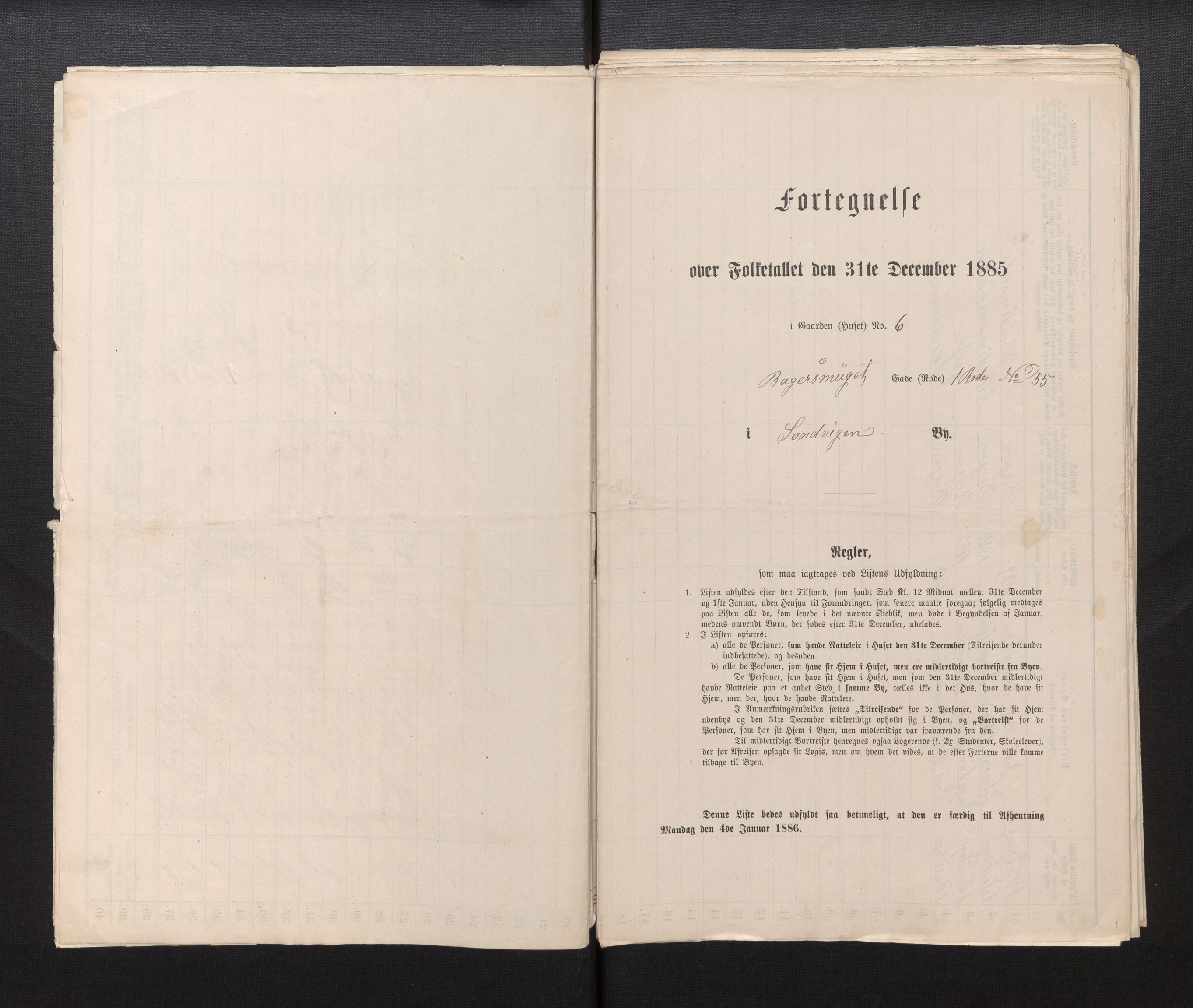 SAB, Folketelling 1885 for 1301 Bergen kjøpstad, 1885, s. 232